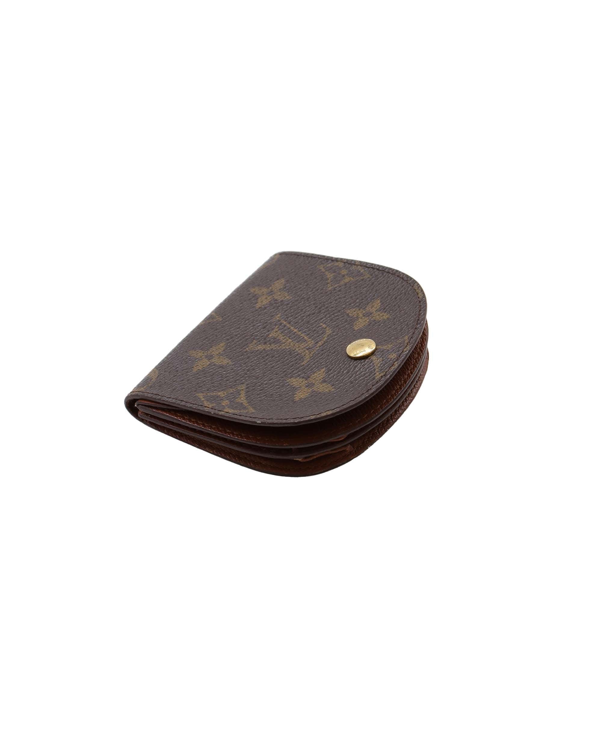 LOUIS VUITTON Monogram Porte Monnaie Guze Coin Purse M61970 LV Auth th5345 DXBS3134