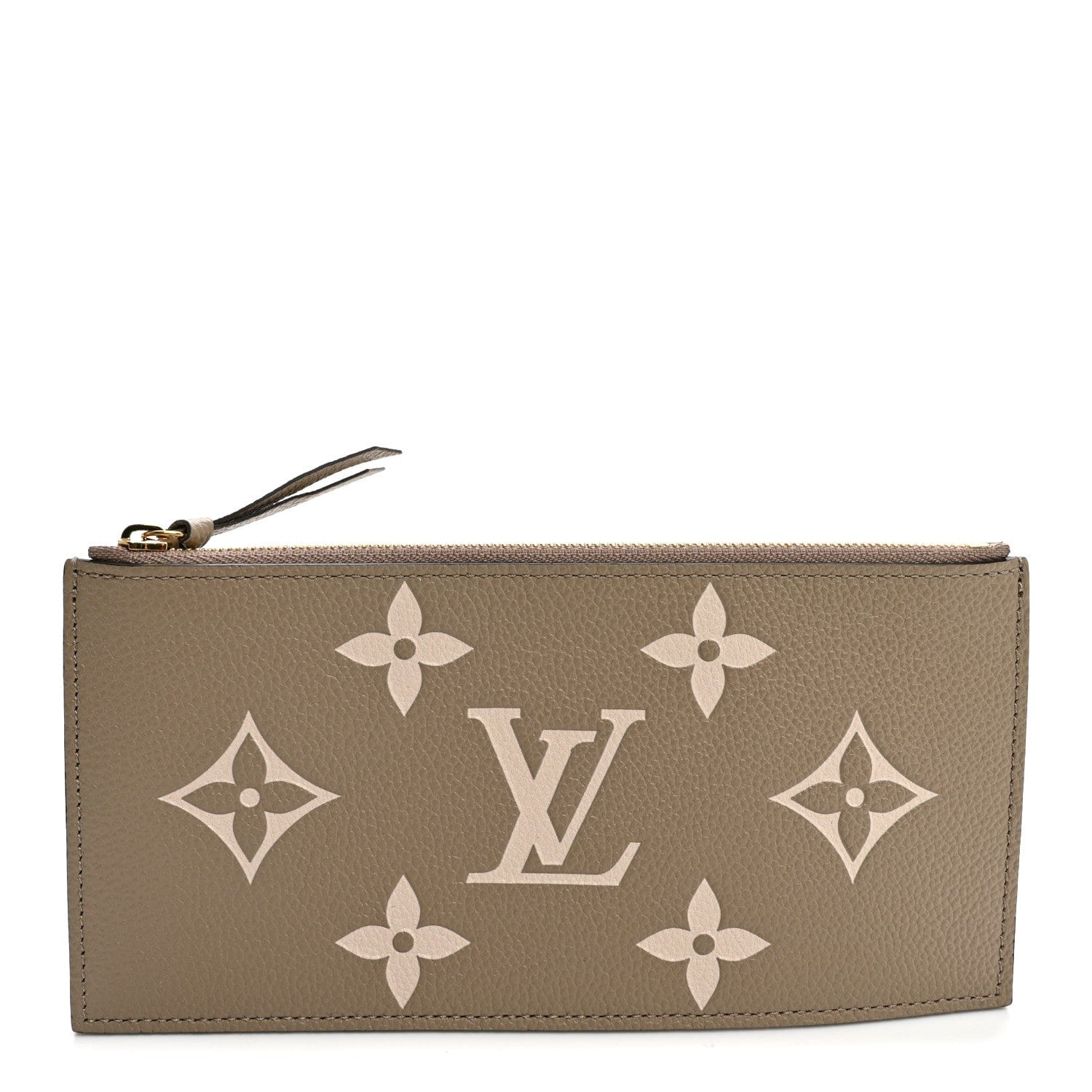 Louis Vuitton Empreinte Monogram Giant Pochette Felicie Zippered Insert Tourterelle Creme