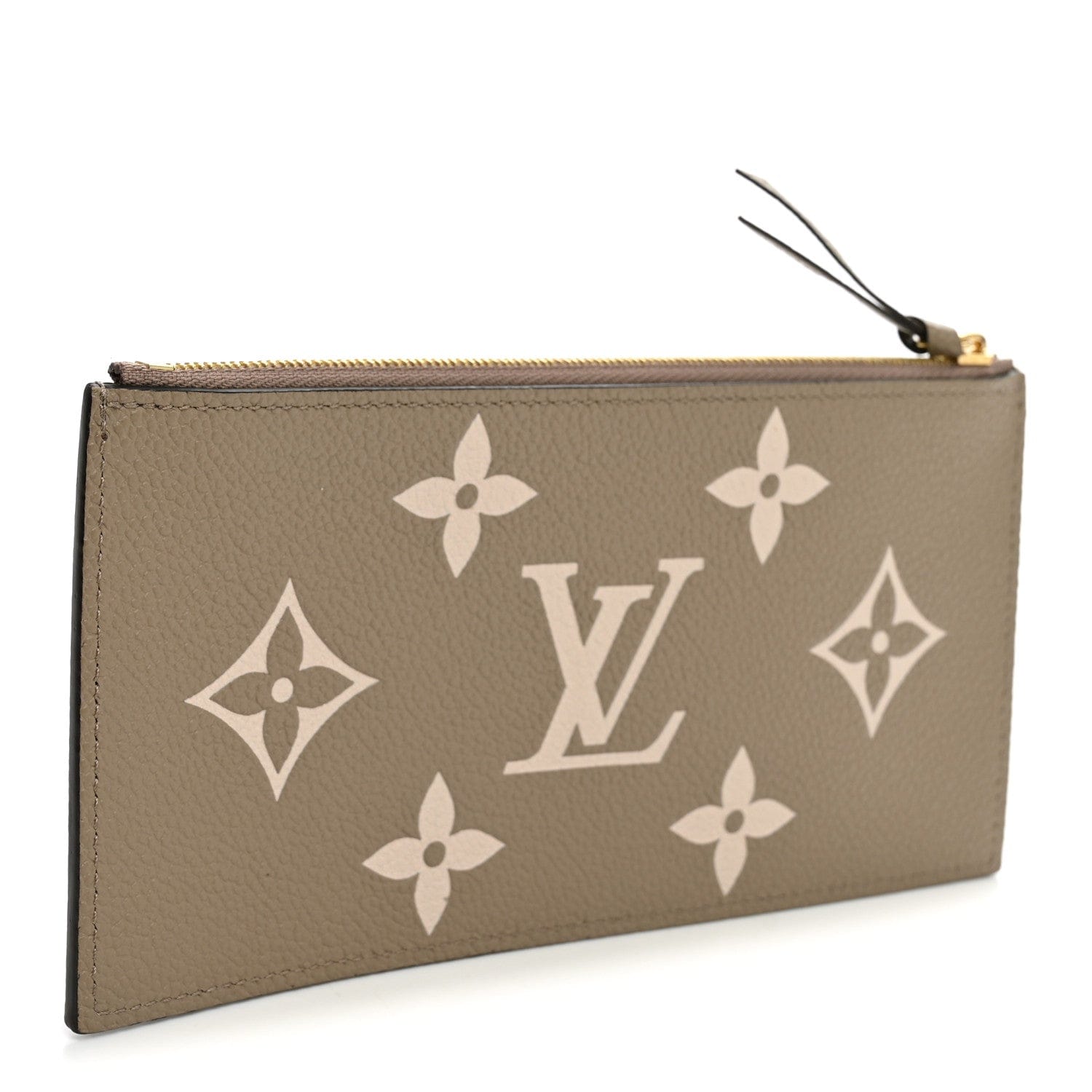 Louis Vuitton Empreinte Monogram Giant Pochette Felicie Zippered Insert Tourterelle Creme
