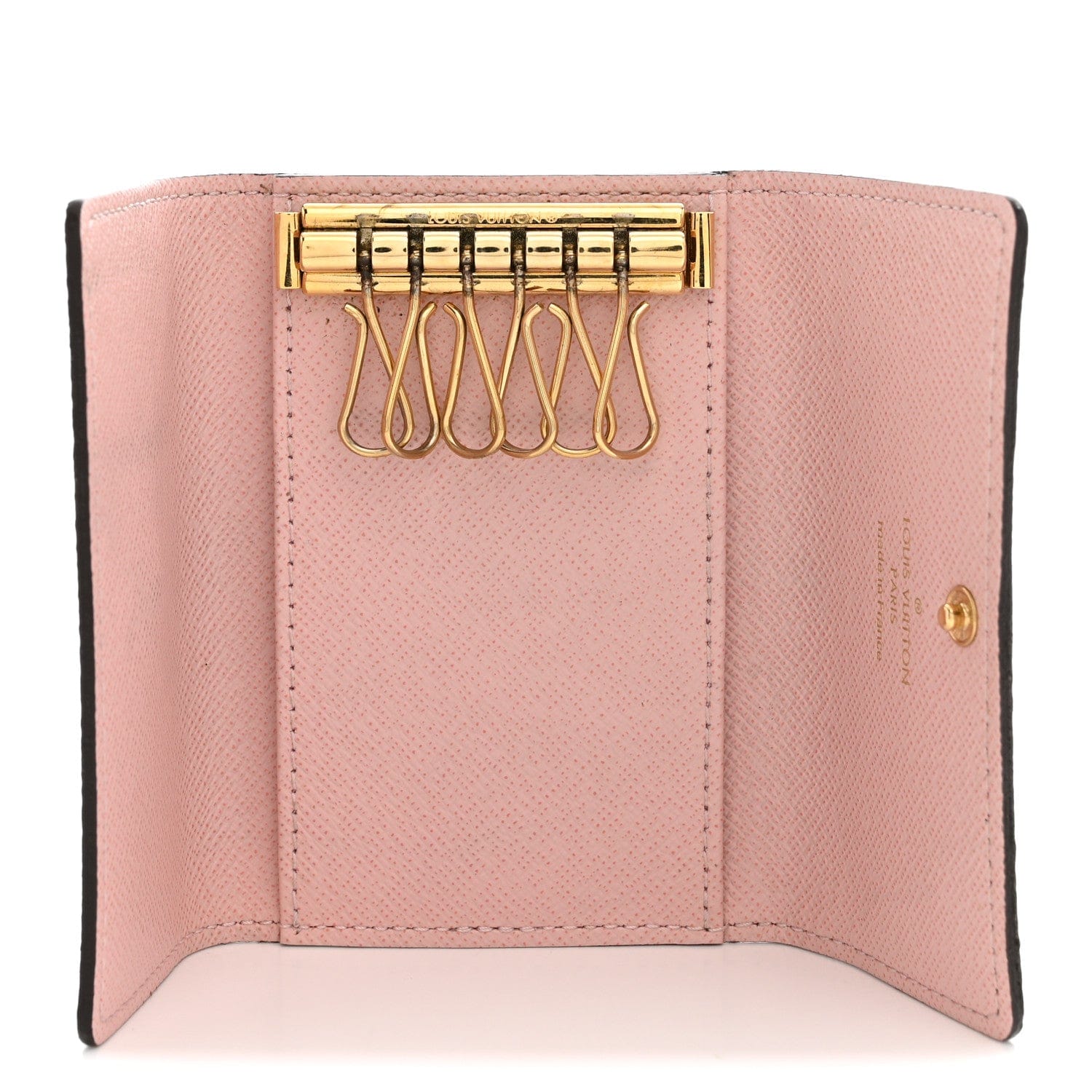 Louis Vuitton Monogram Multicles 6 Key Holder Rose Ballerine