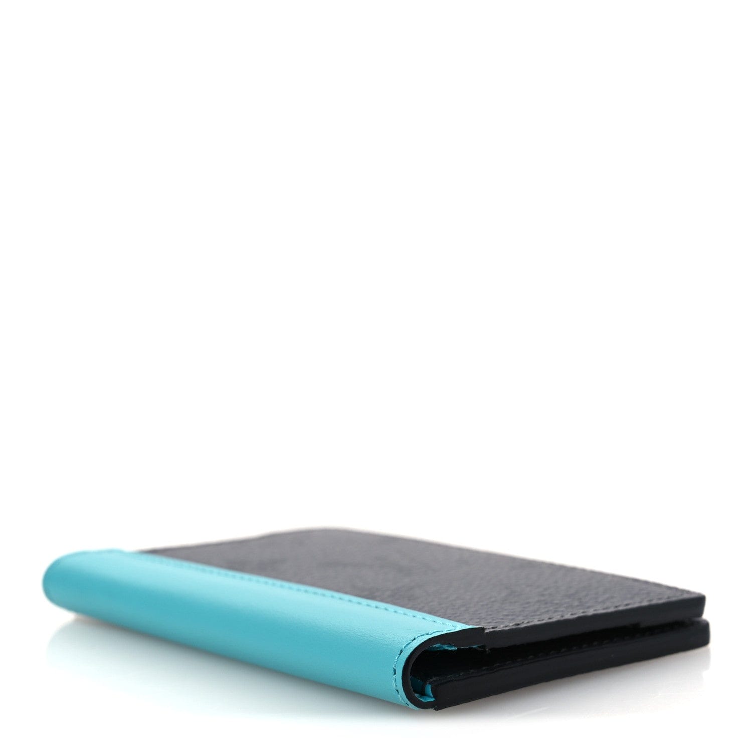 Louis Vuitton Monogram Macassar Pocket Organizer NM Turquoise