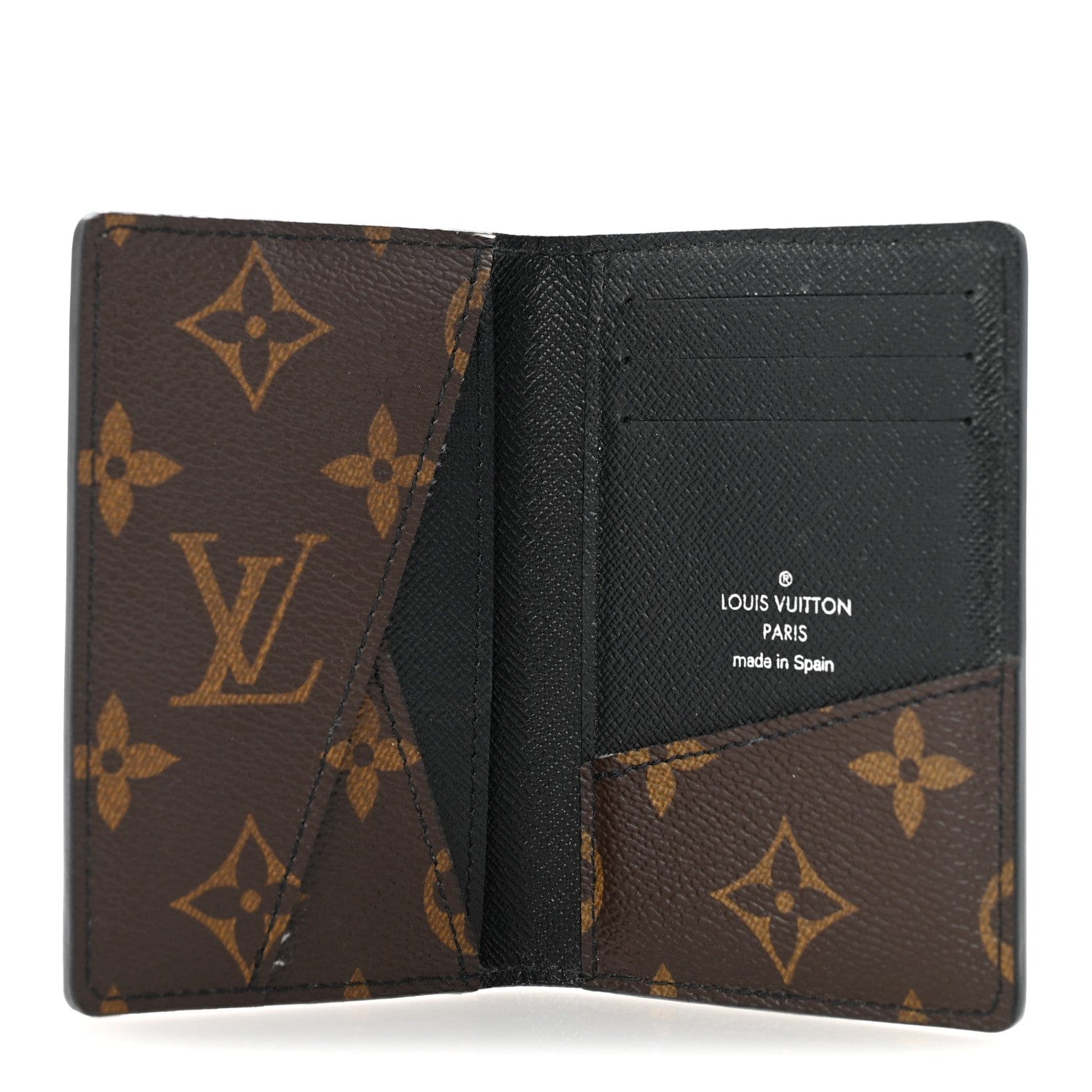 Louis Vuitton Monogram Macassar Pocket Organizer NM