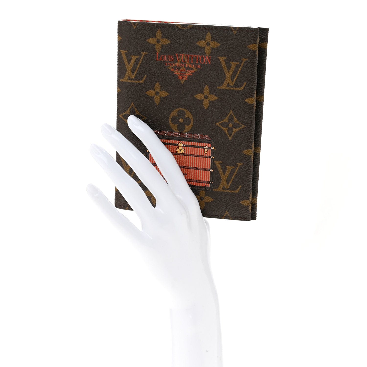 Louis Vuitton Monogram Trunks and Locks Passport Cover