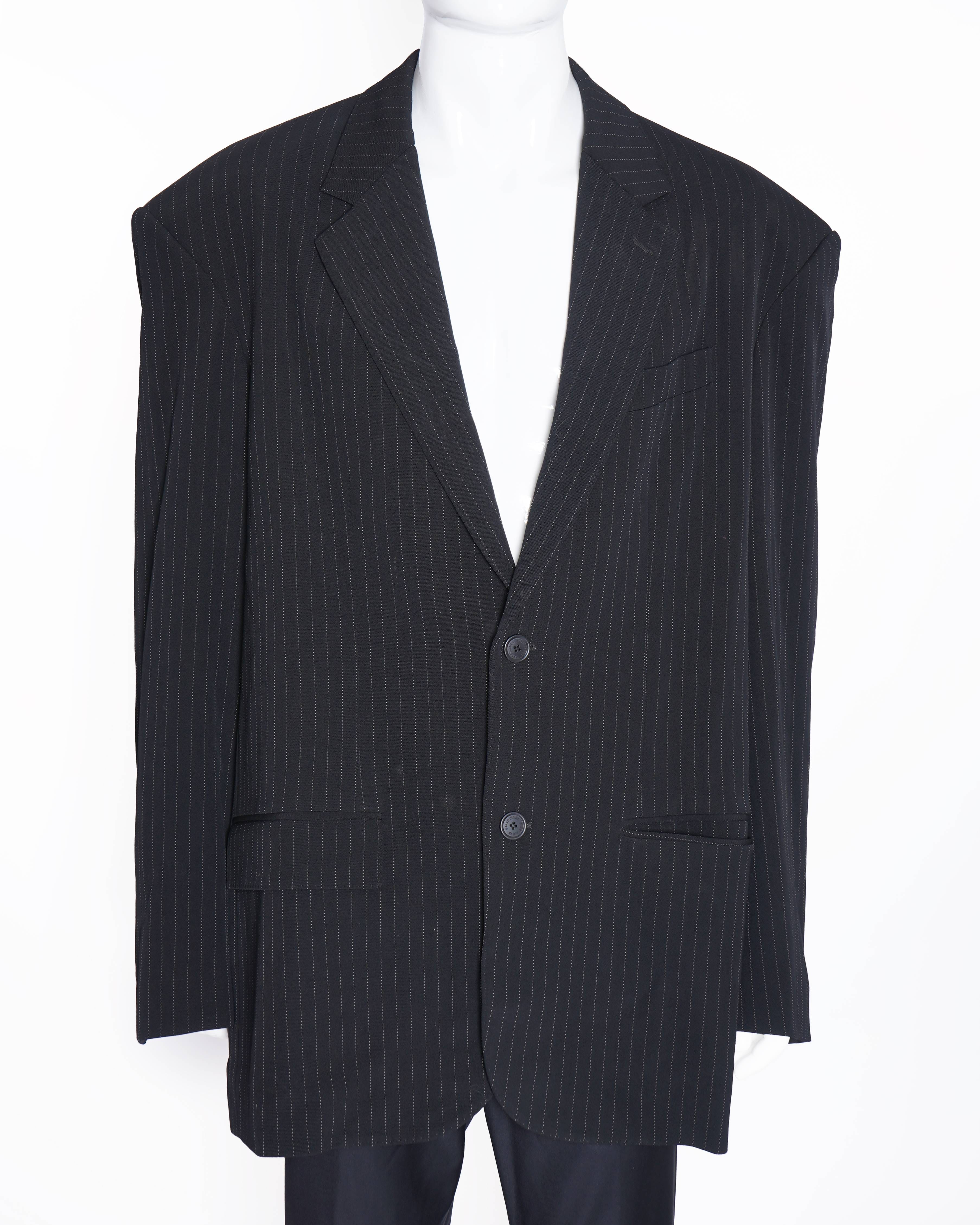 Balenciaga Black Structured blazer Unisex