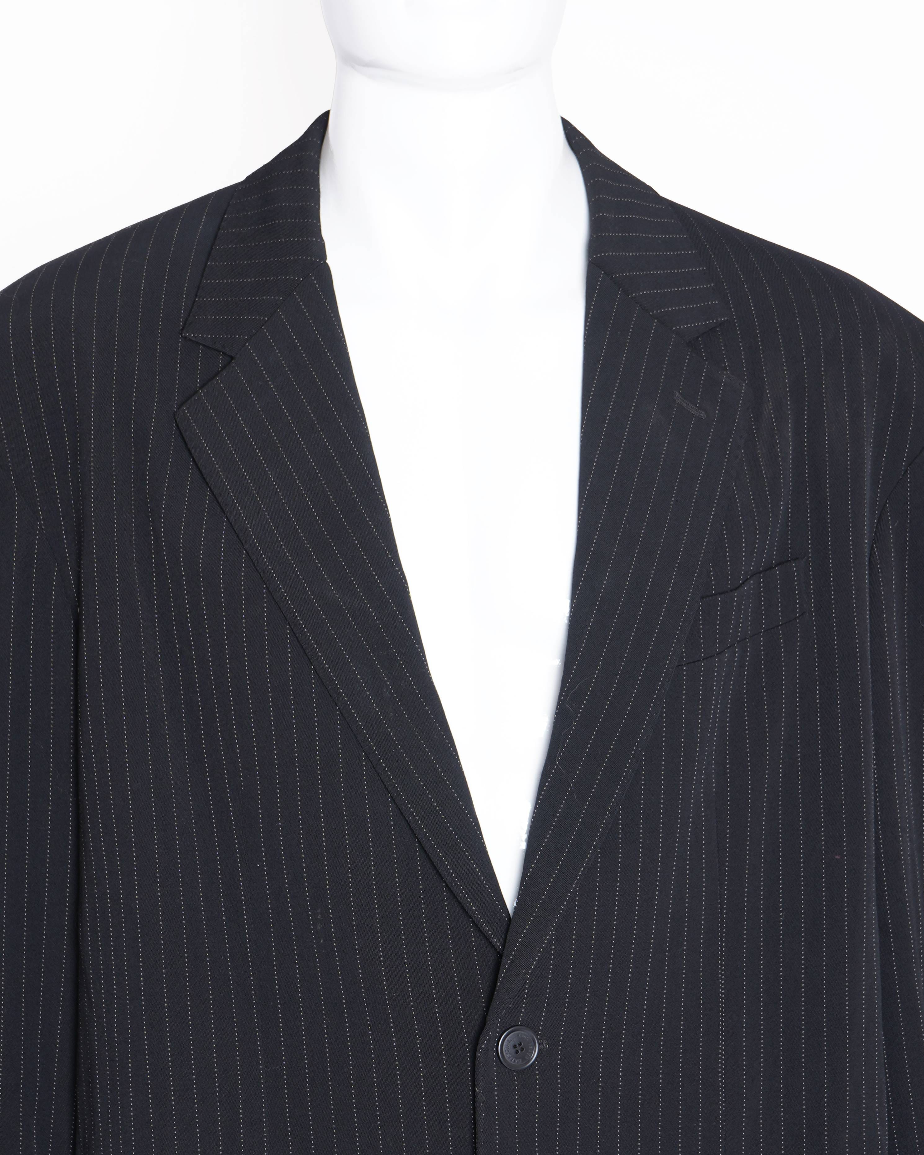 Balenciaga Black Structured blazer Unisex