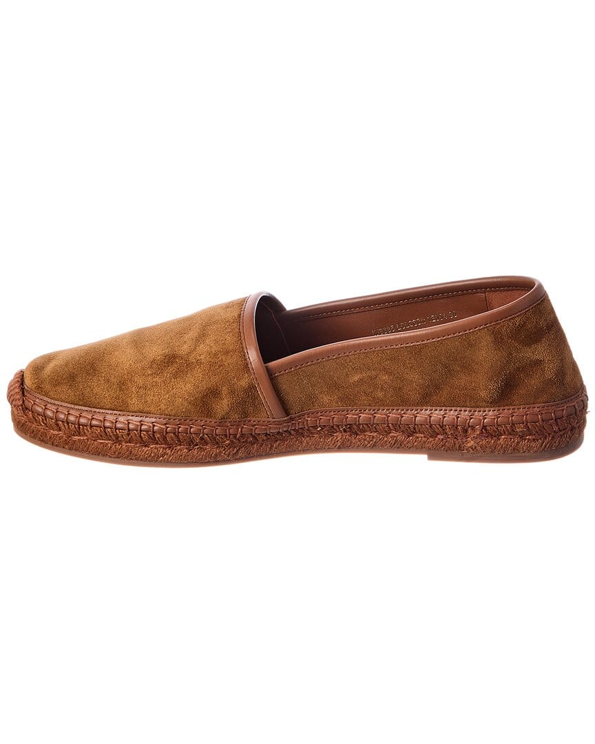 Tom Ford Ocelot Suede & Leather Espadrille