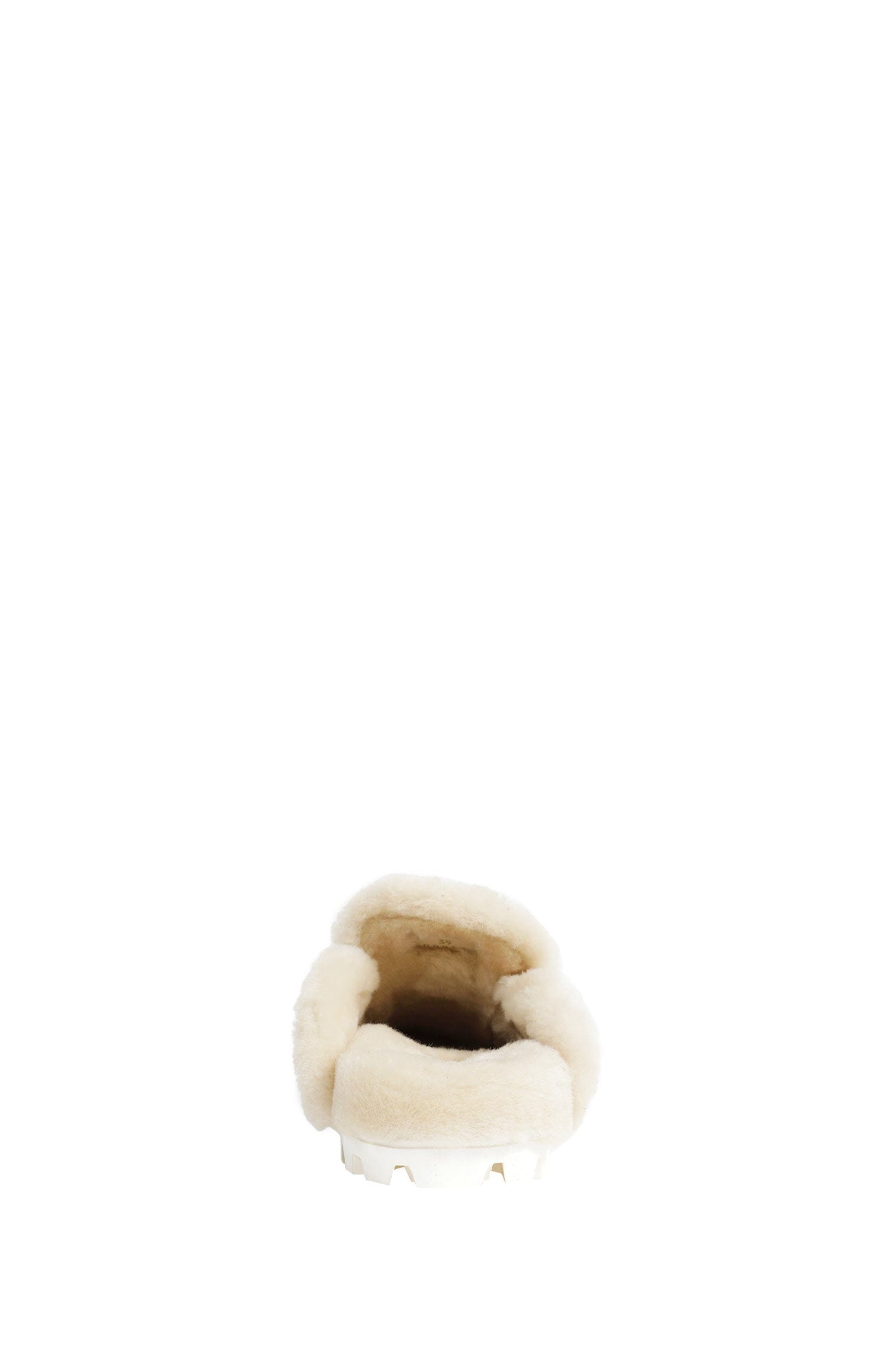 MIU MIU Shearling - lined Suede Mules