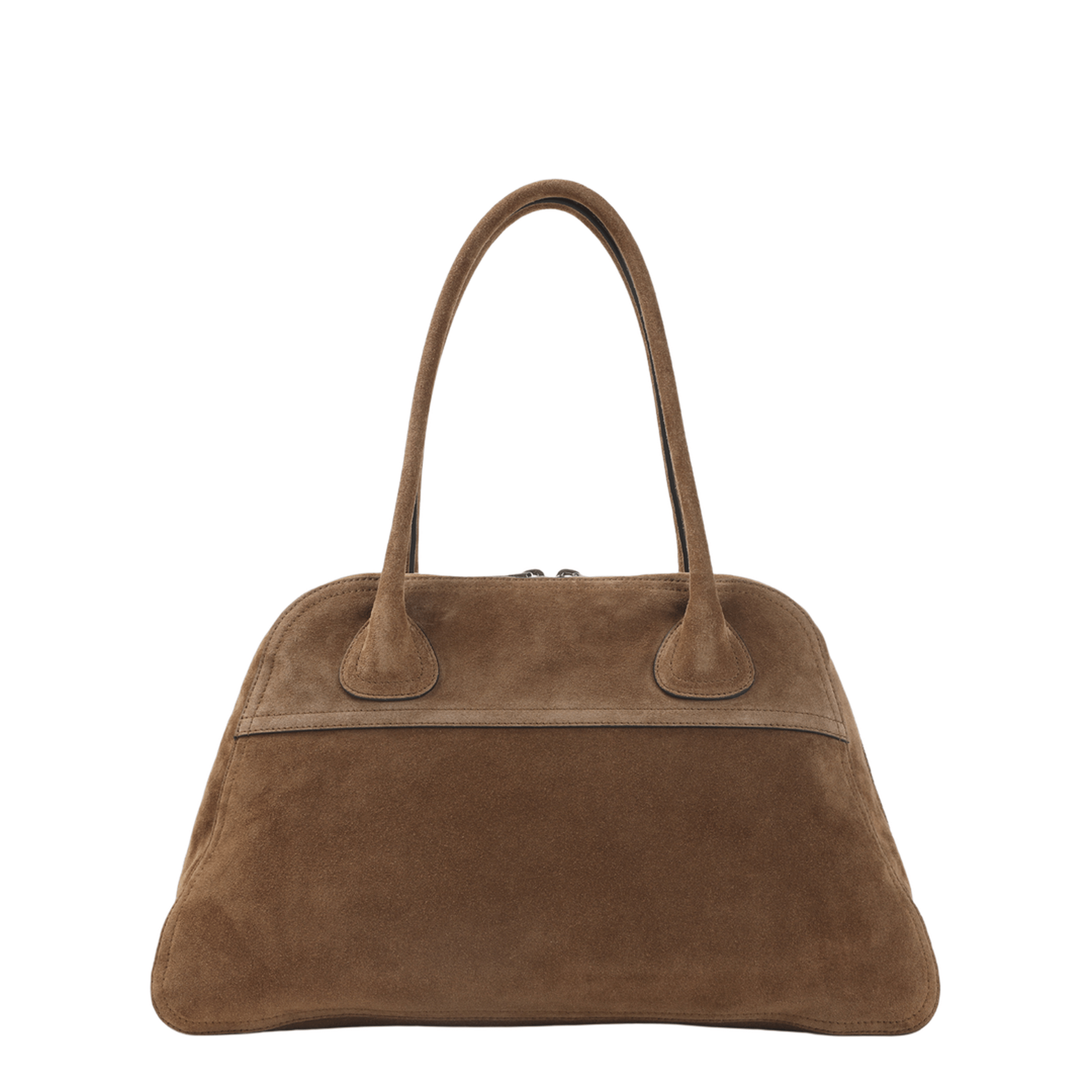 Miu Miu Vivant Suede Shoulder Bag - Cocoa Brown