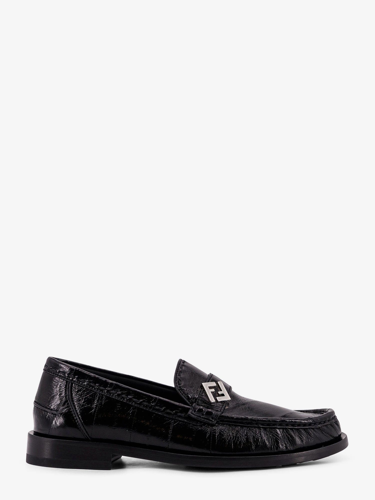 Fendi Missina leather loafers