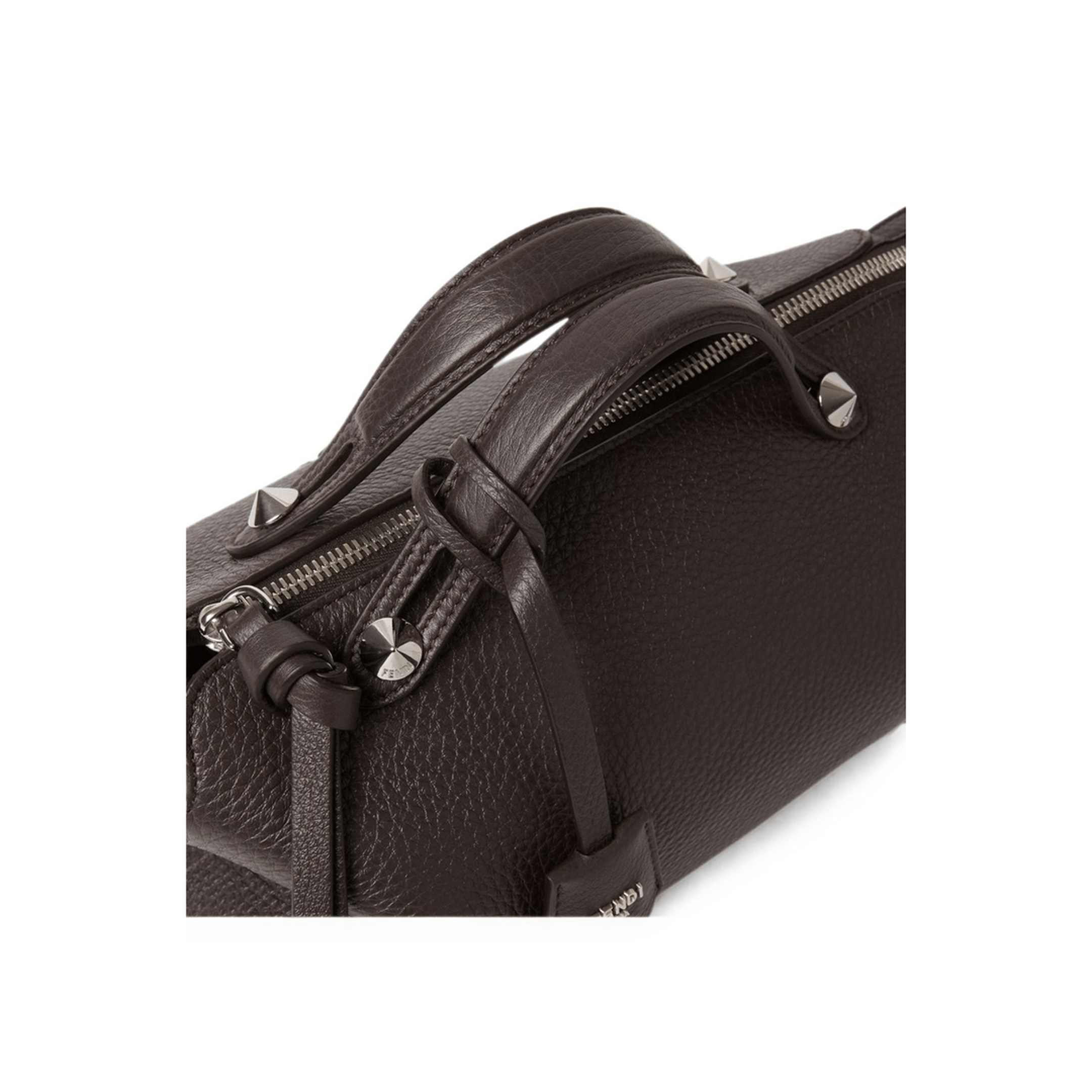 Fendi By The Way Soft Medium Calfskin Boston Bag - Brown