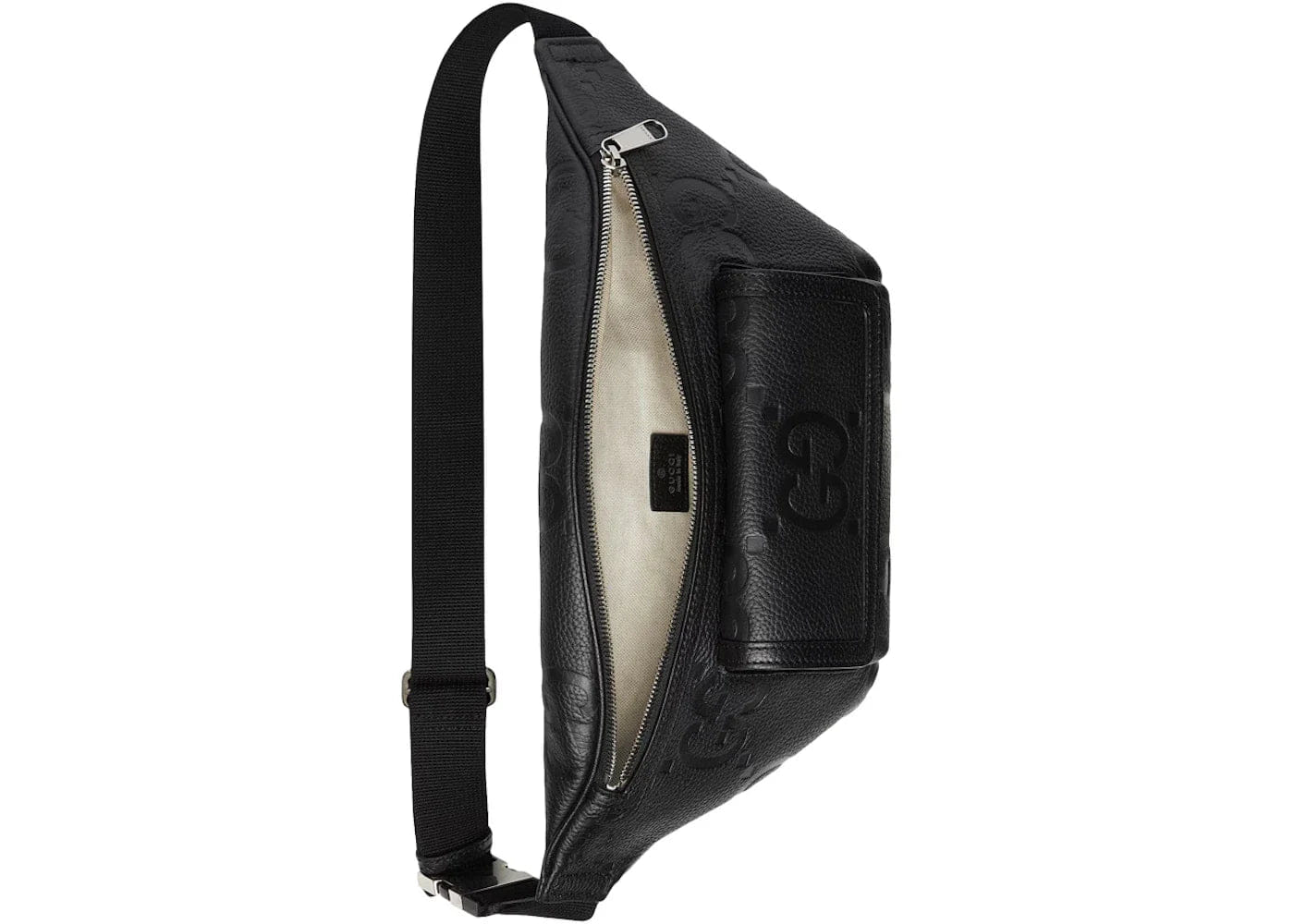 Gucci Jumbo Gg Belt Bag Black