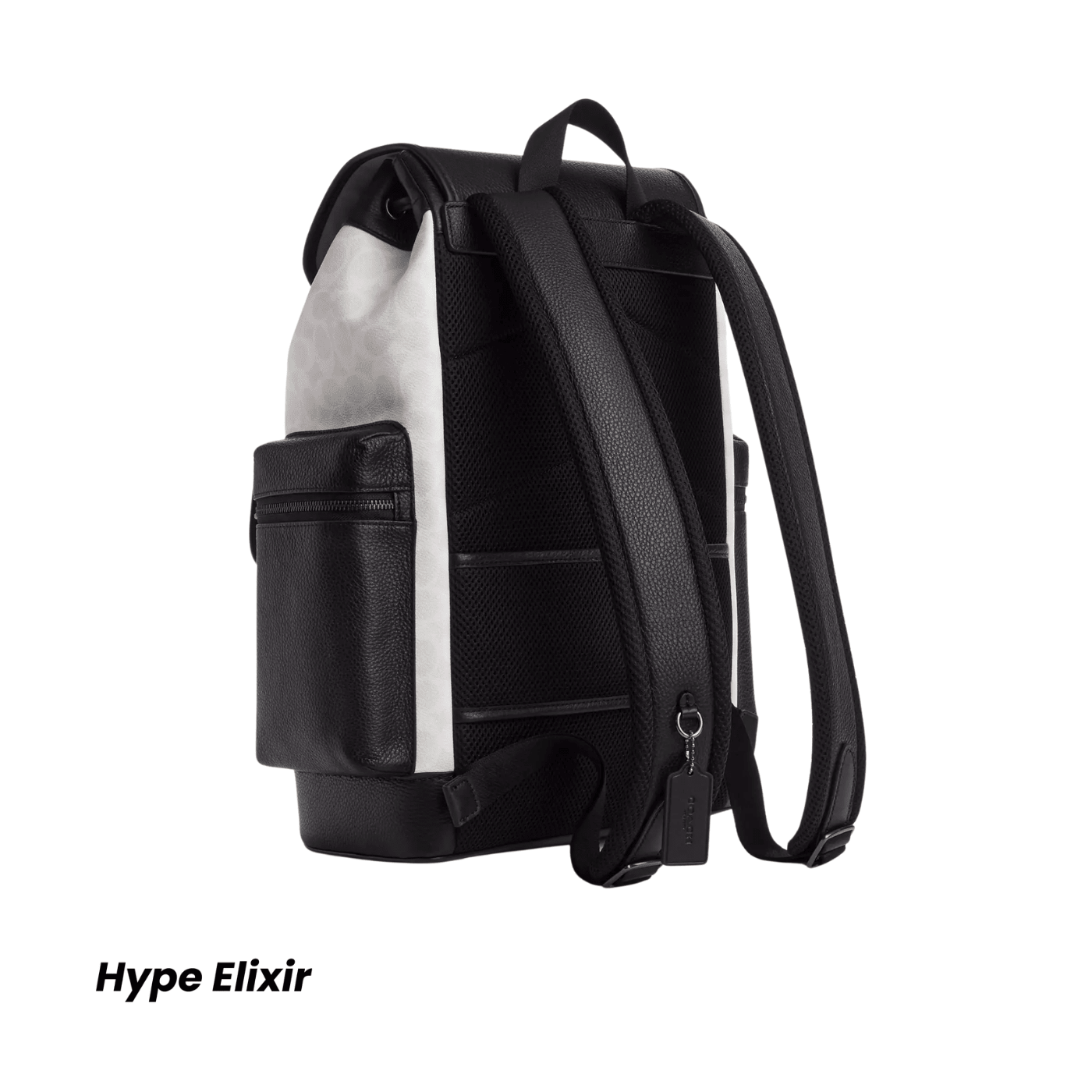 Coach Sprint Backpack signature canvas/Gunmetal/Chalk/Black