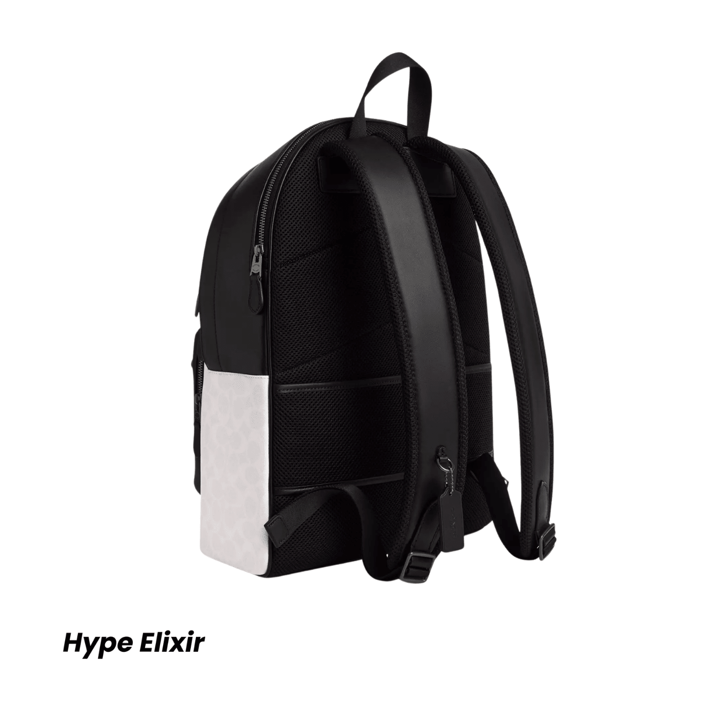 Coach West Backpack signature canvas/Gunmetal/Chalk/Black