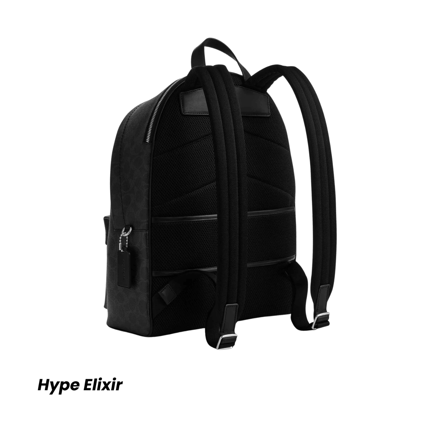 Coach Taylor Backpack signature canvas/Silver/Black Signature