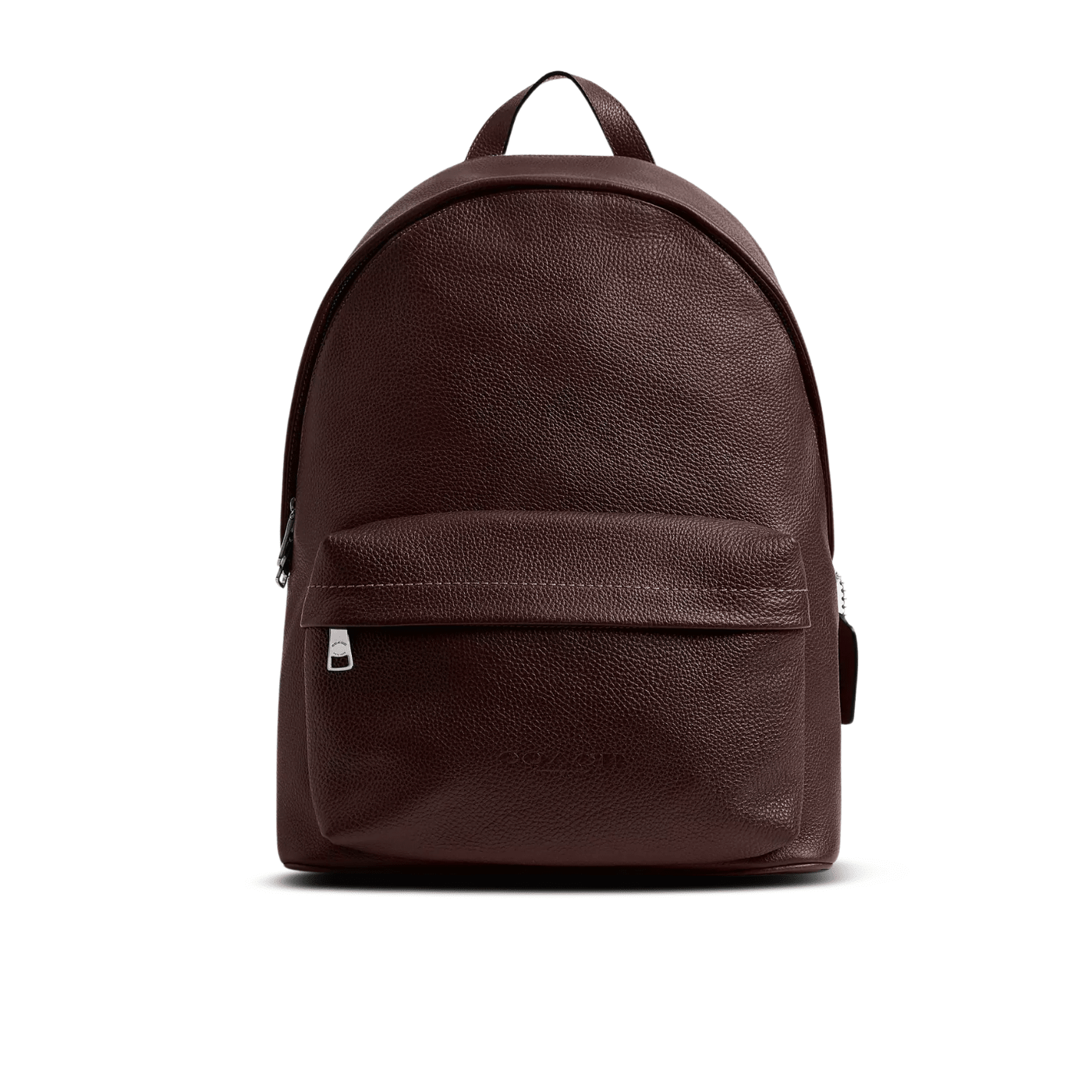 Coach Taylor Backpack pebbled leather/Silver/Maple