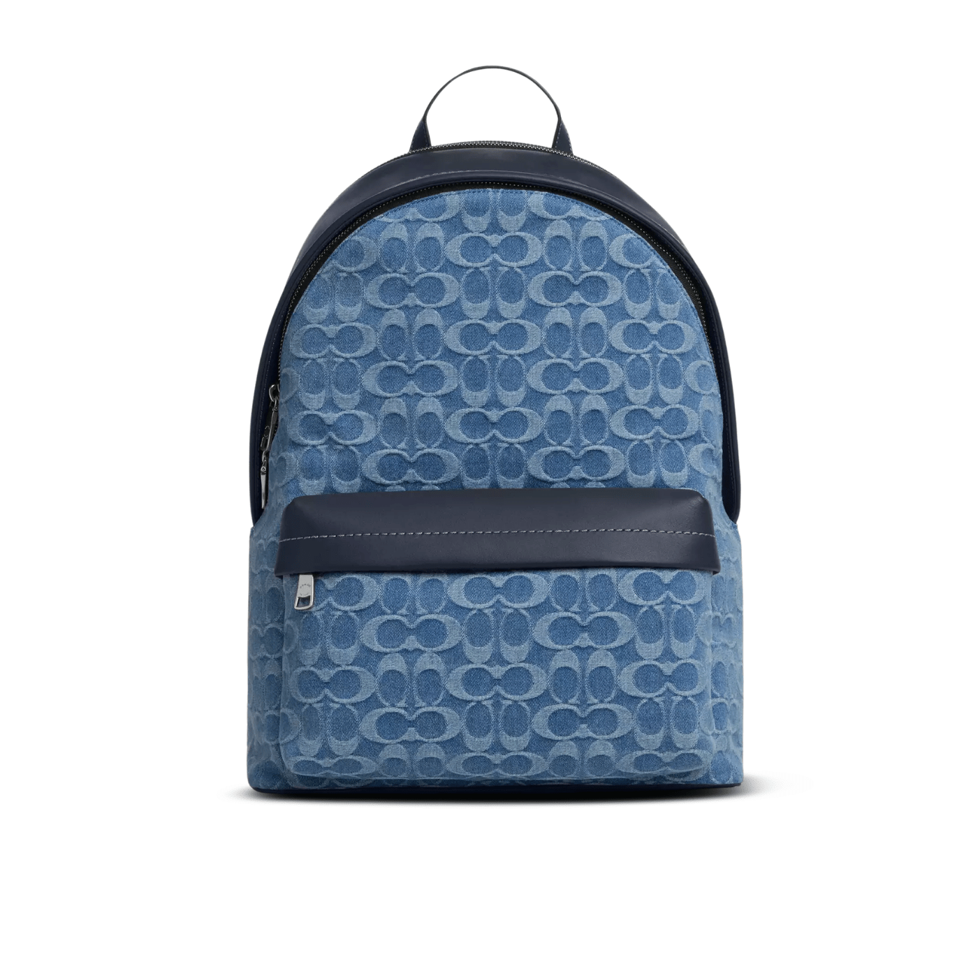 Coach Taylor Backpack denim/Silver/Denim
