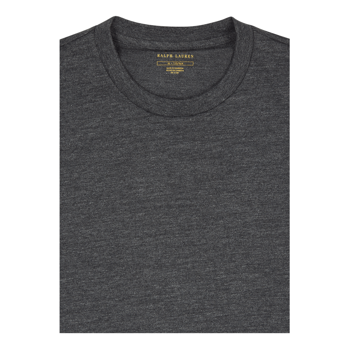 Polo Ralph Lauren S/s Crew - sleep - top Charcoal Heather