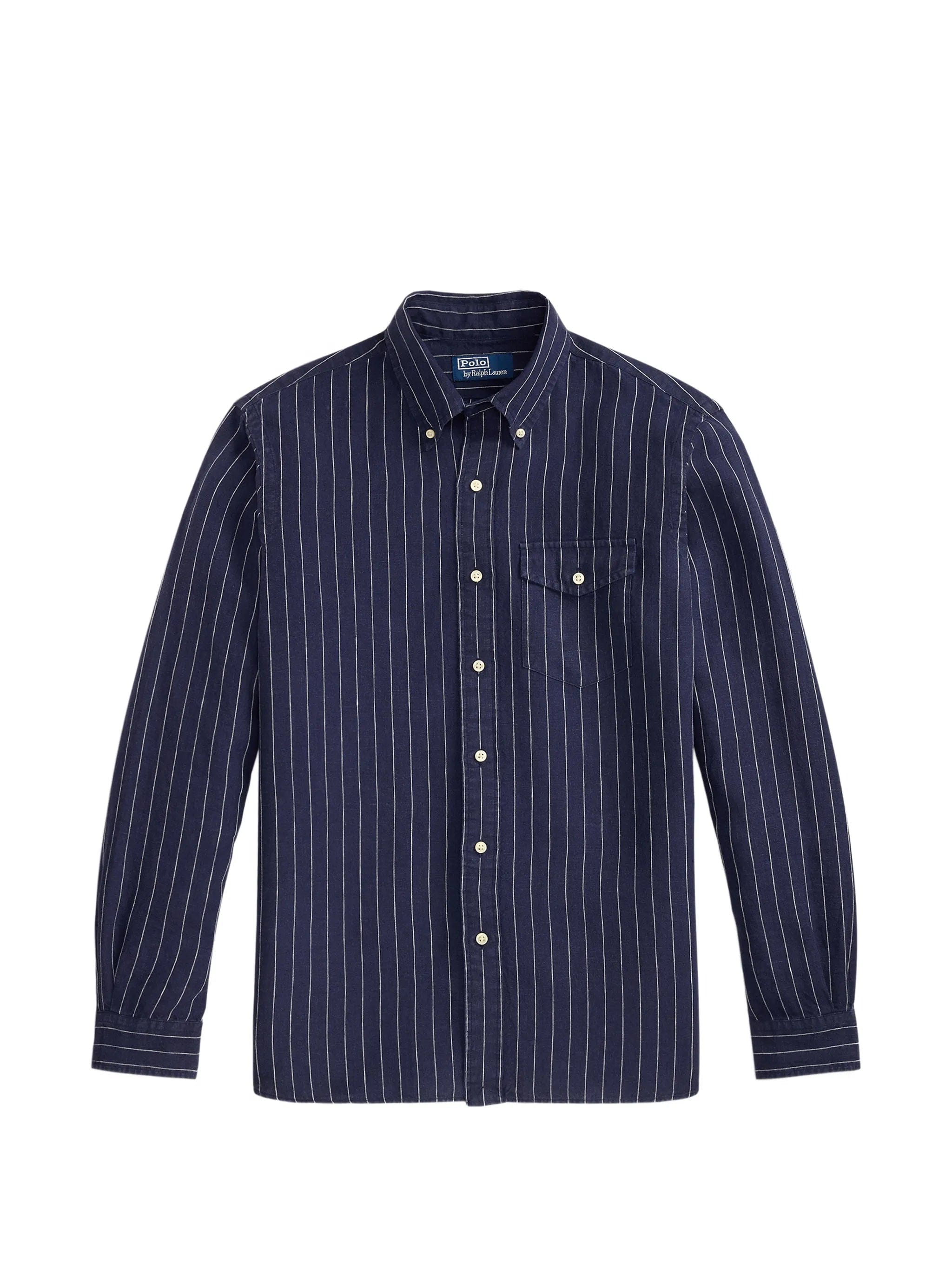 Polo Ralph Lauren classic fit striped linen shirt