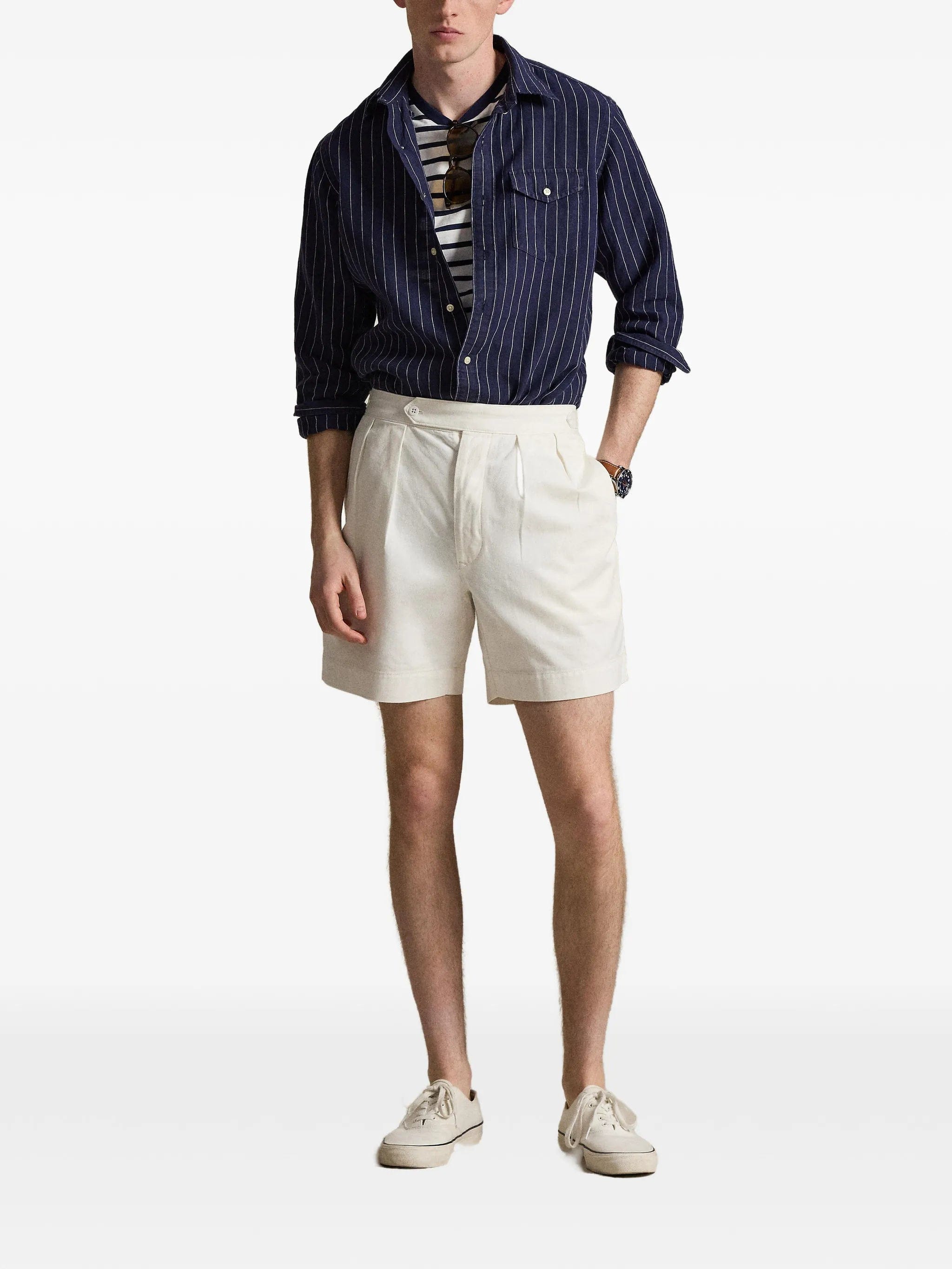 Polo Ralph Lauren classic fit striped linen shirt