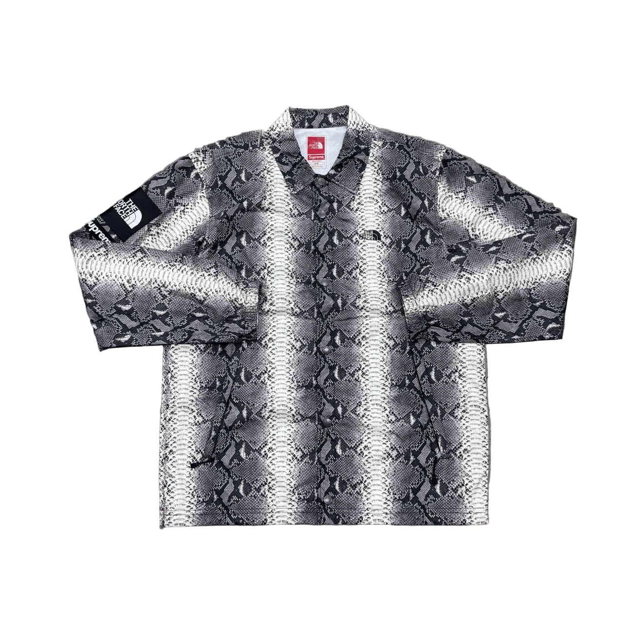Supreme Coach Jacket SNAKESKIN Grey New Size M