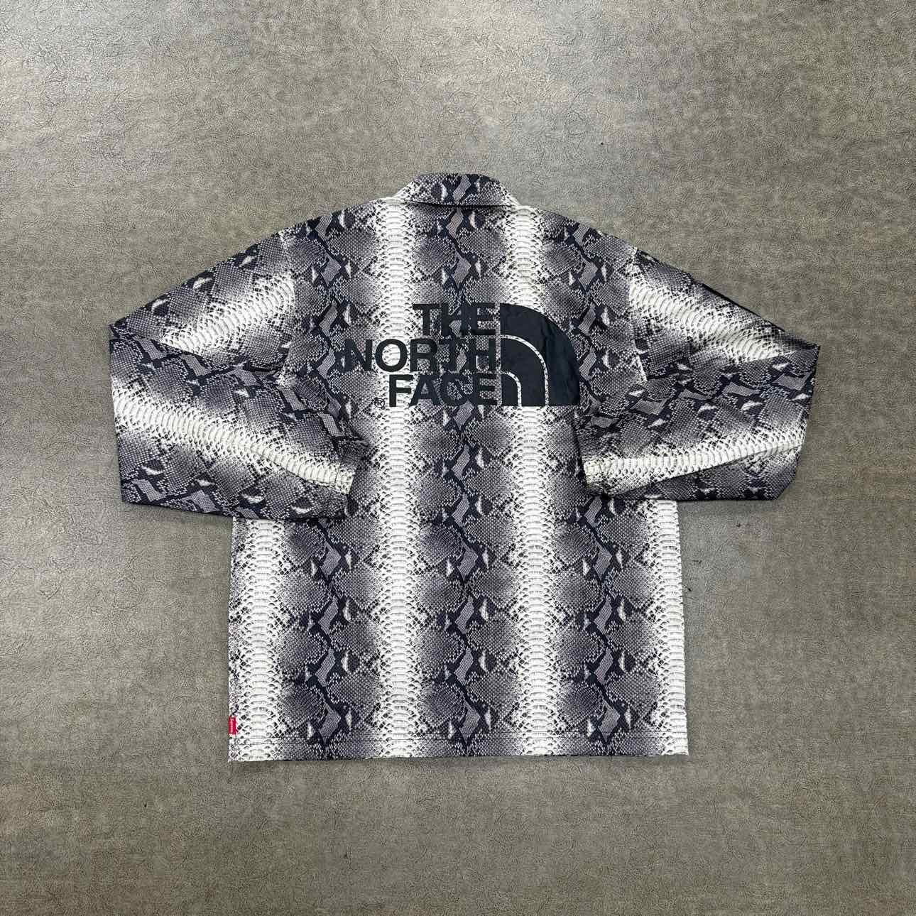 Supreme Coach Jacket SNAKESKIN Grey New Size M