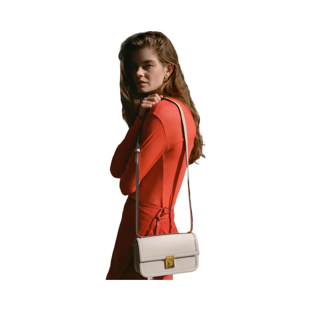 Off-White DeMellier The Paris Crossbody off - white smooth