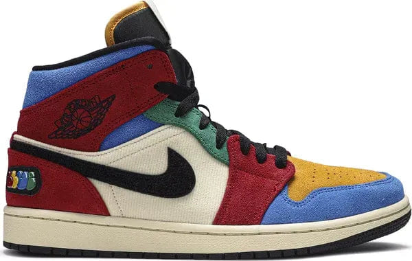 Jordan 1 Mid Blue The Great x Air Jordan 1 Mid Fearless