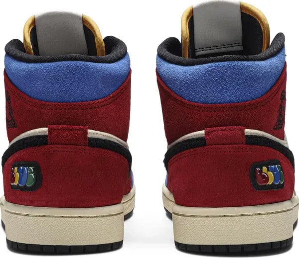 Jordan 1 Mid Blue The Great x Air Jordan 1 Mid Fearless