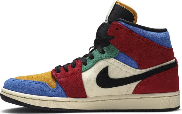 Jordan 1 Mid Blue The Great x Air Jordan 1 Mid Fearless