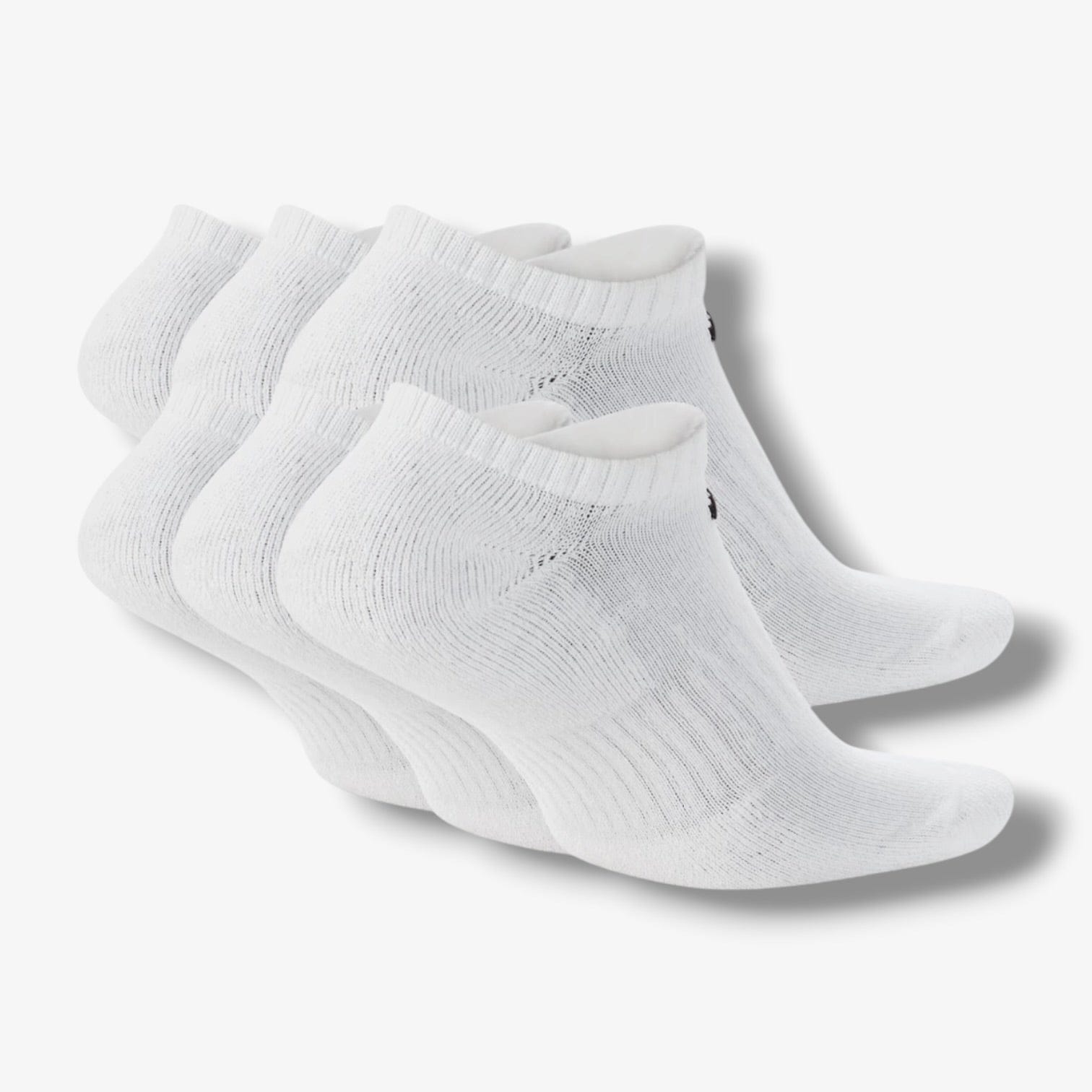Nike No Show Socks White 6 pack SX7675 - 100