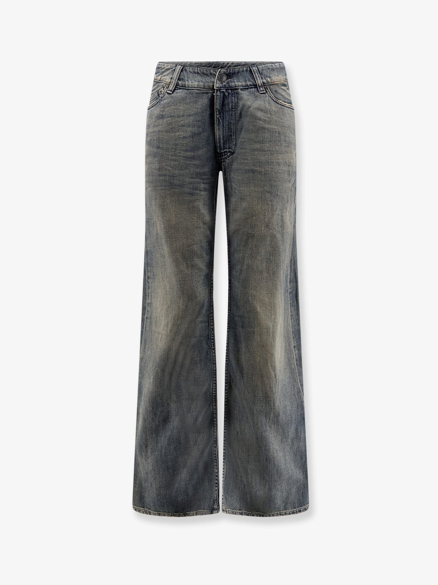 Balenciaga Curved Waist Pants jeans