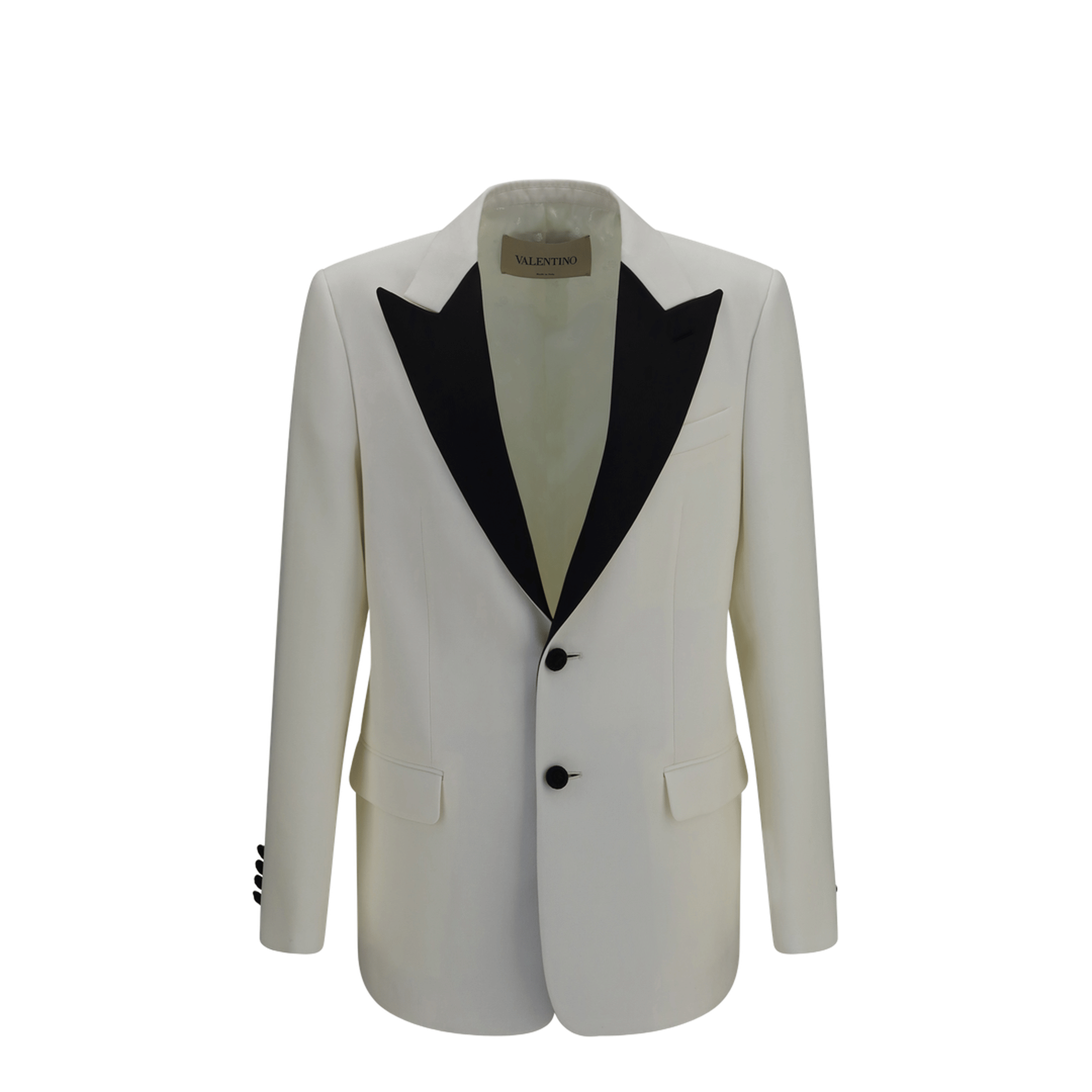 Valentino Two - Tone Wool Jacket