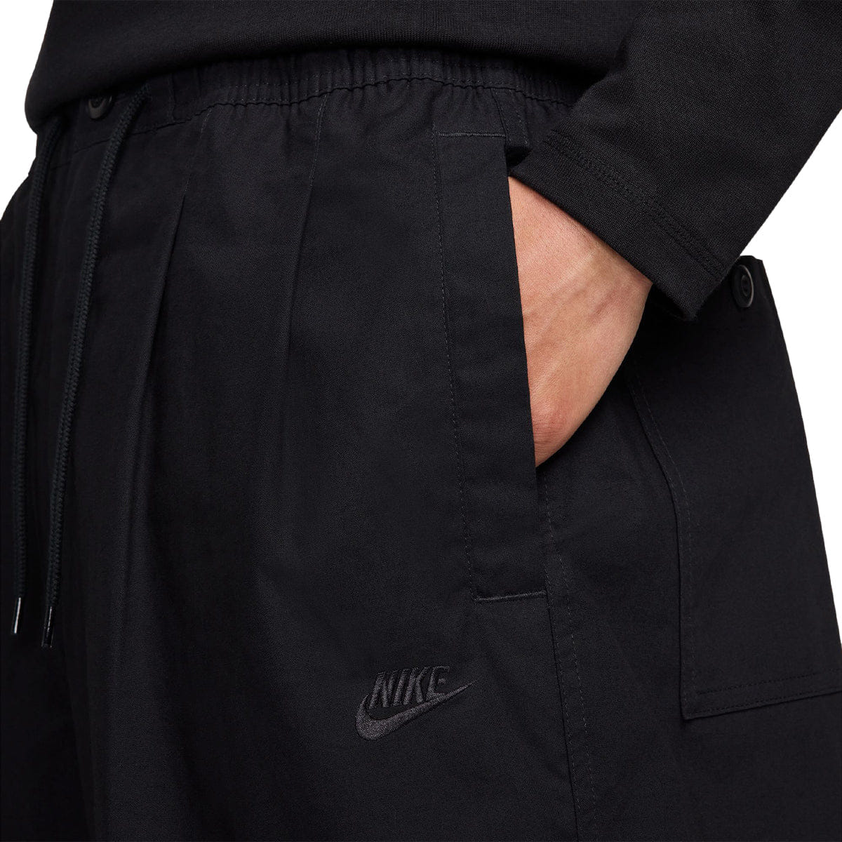 Nike Club Balloon Pants Black
