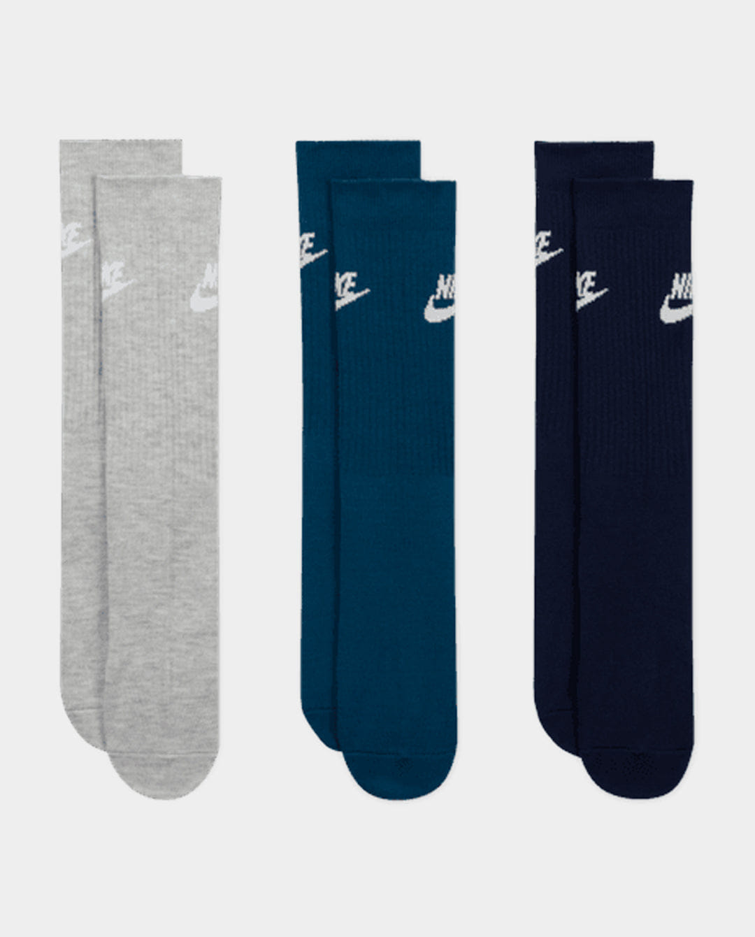 Nike - Everyday Essential Crew Socks - Blues/Grey