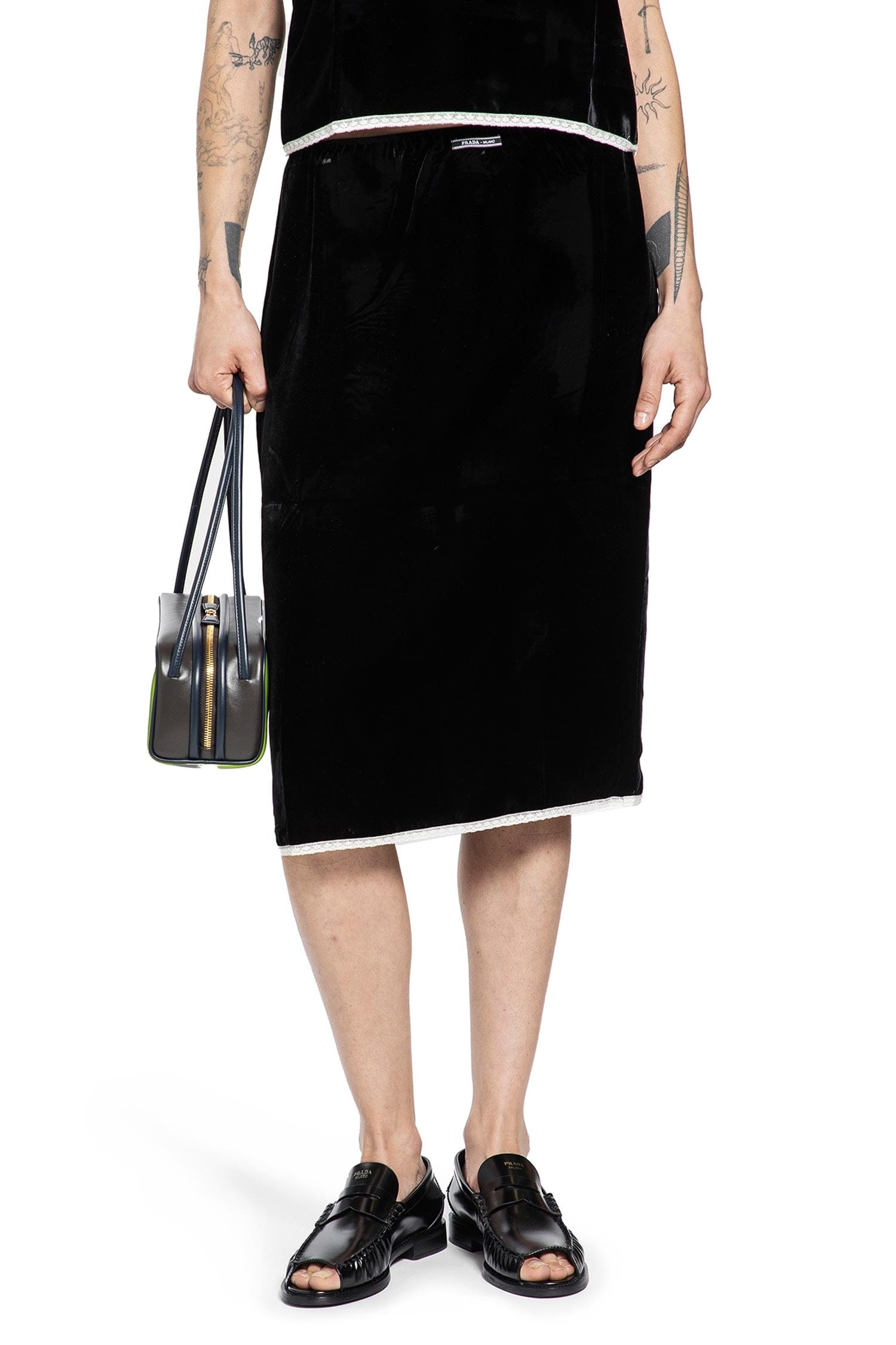 Prada Velvet Underskirt