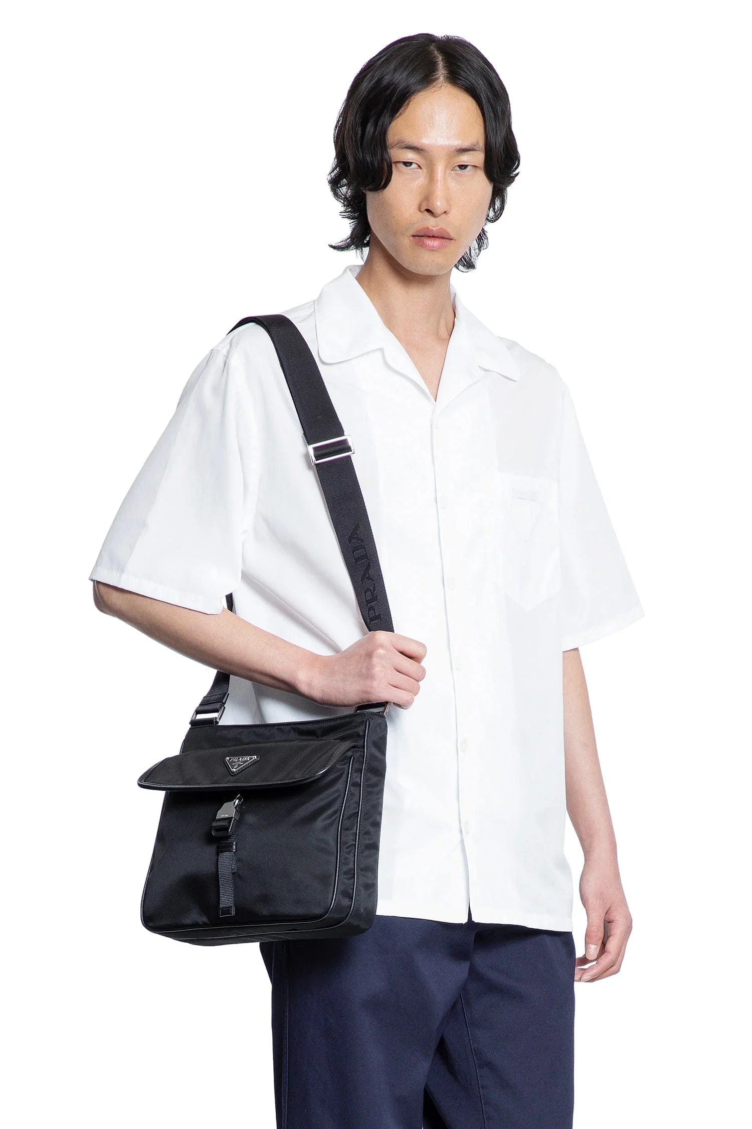 Prada Cotton Bowling Shirt
