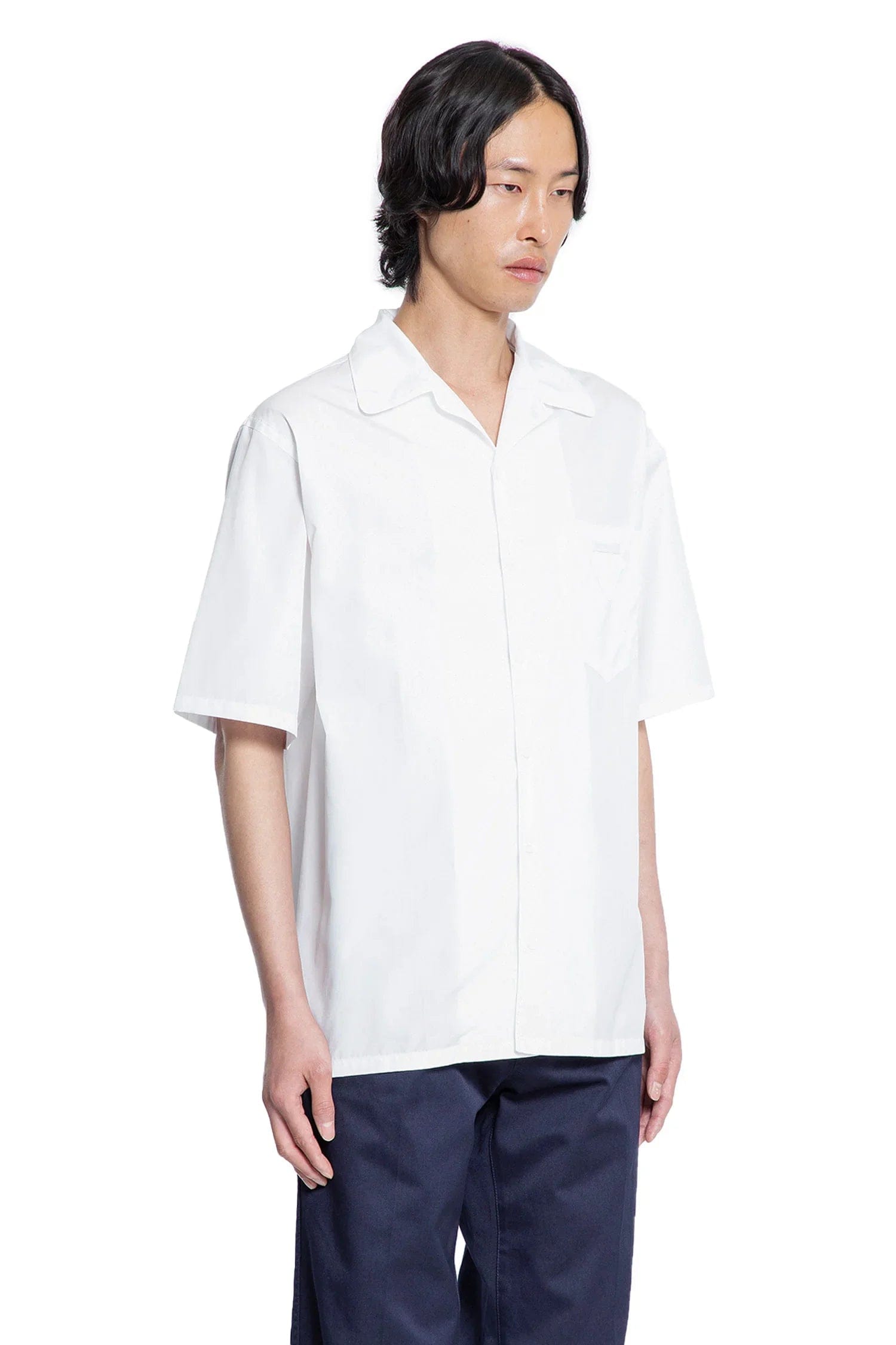Prada Cotton Bowling Shirt