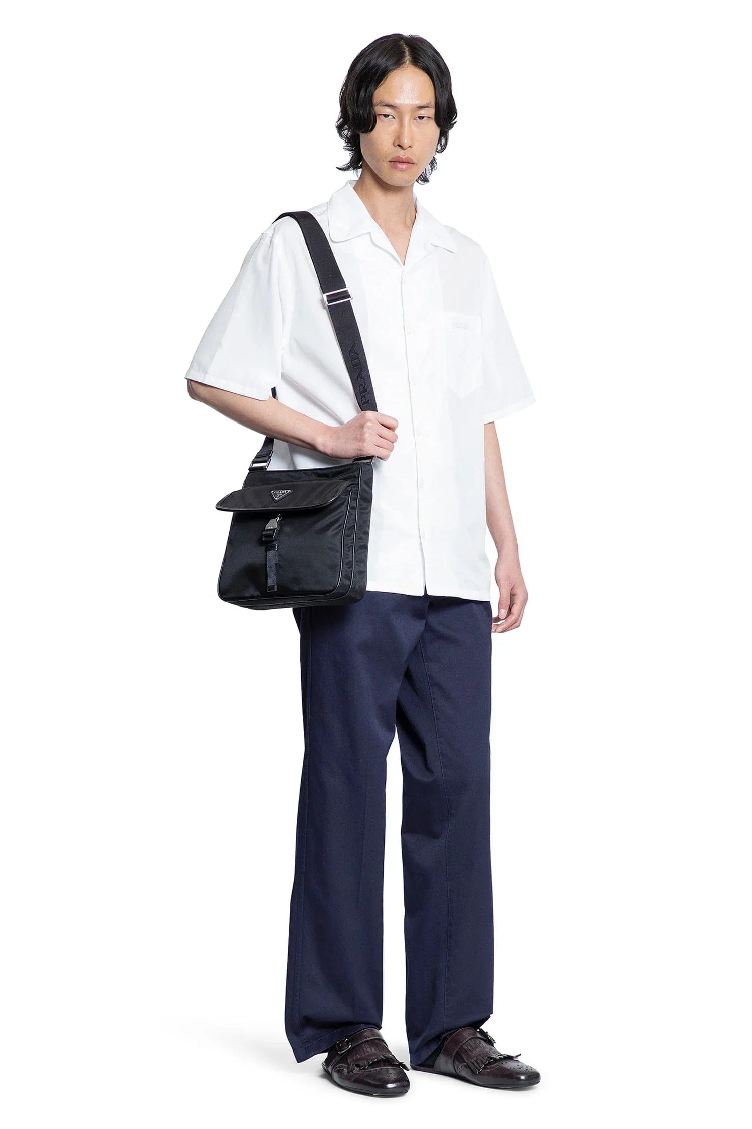 Prada Cotton Bowling Shirt