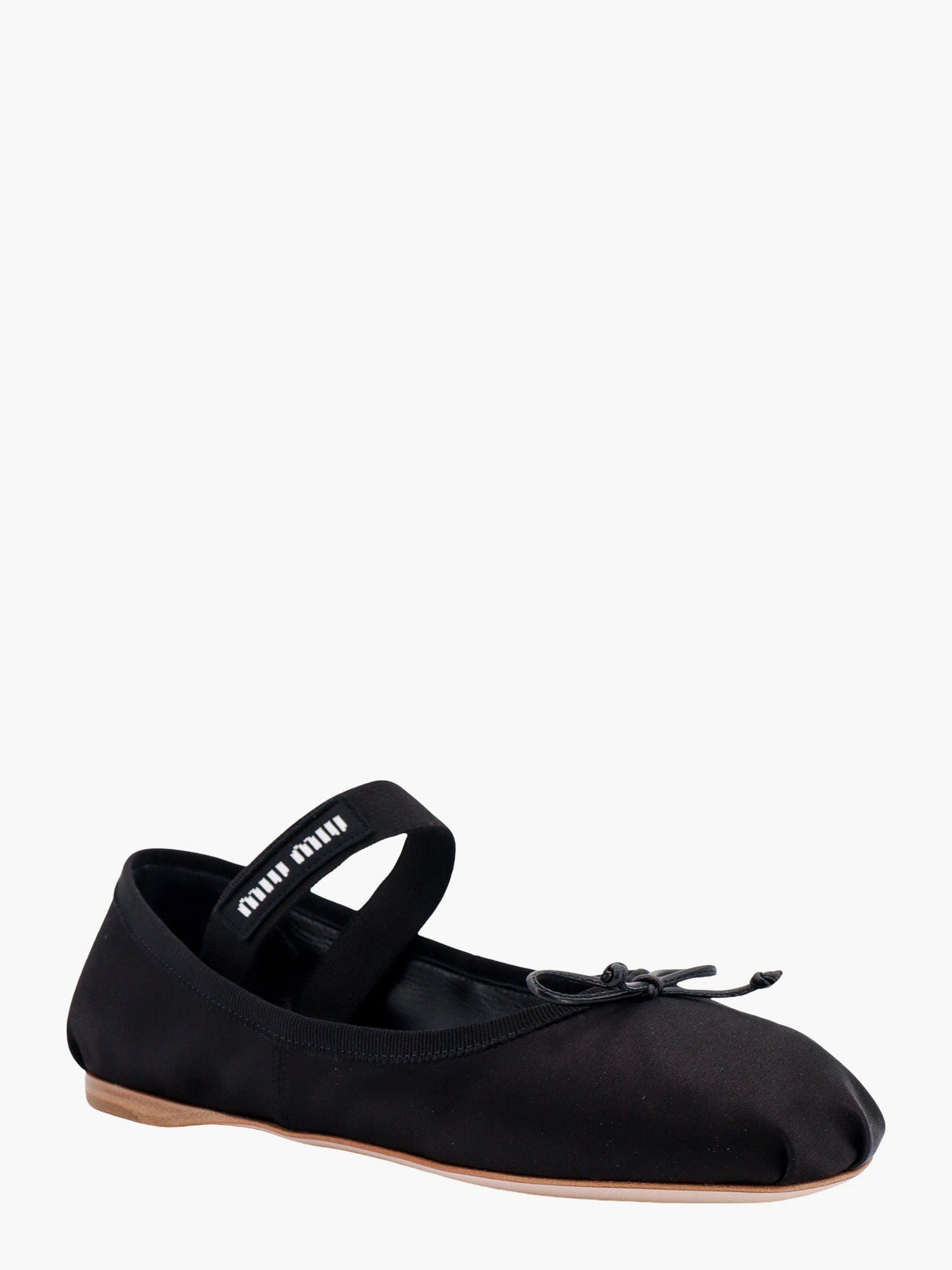 MIU MIU Satin ballet flats