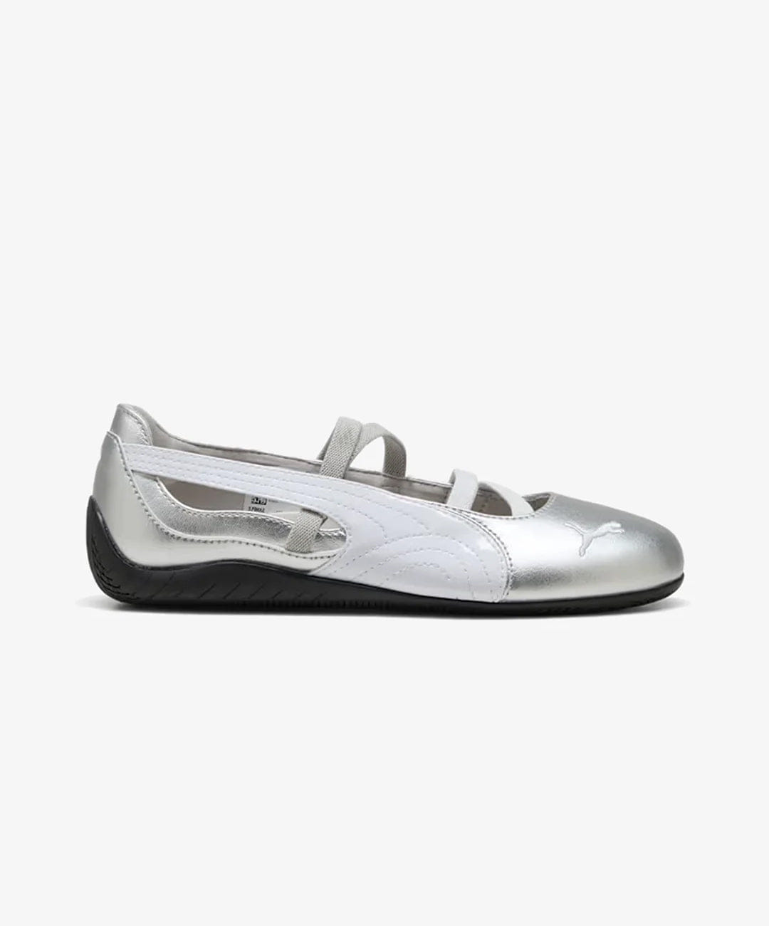 PUMA | SPEEDCAT BALLET METALLIC { SILVER - PUMA WHITE