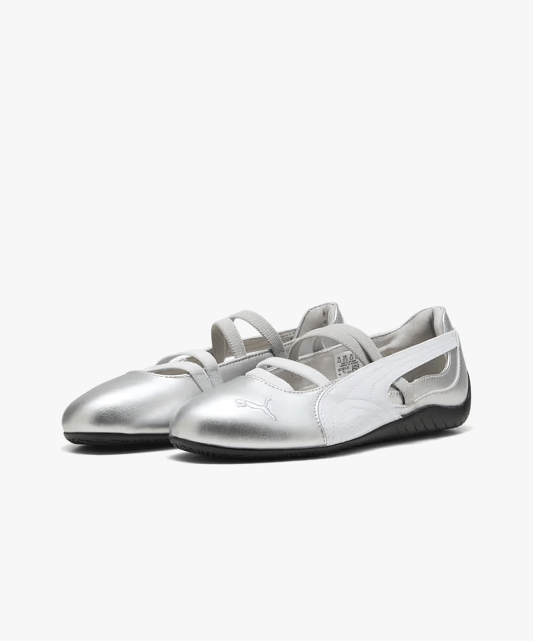 PUMA | SPEEDCAT BALLET METALLIC { SILVER - PUMA WHITE