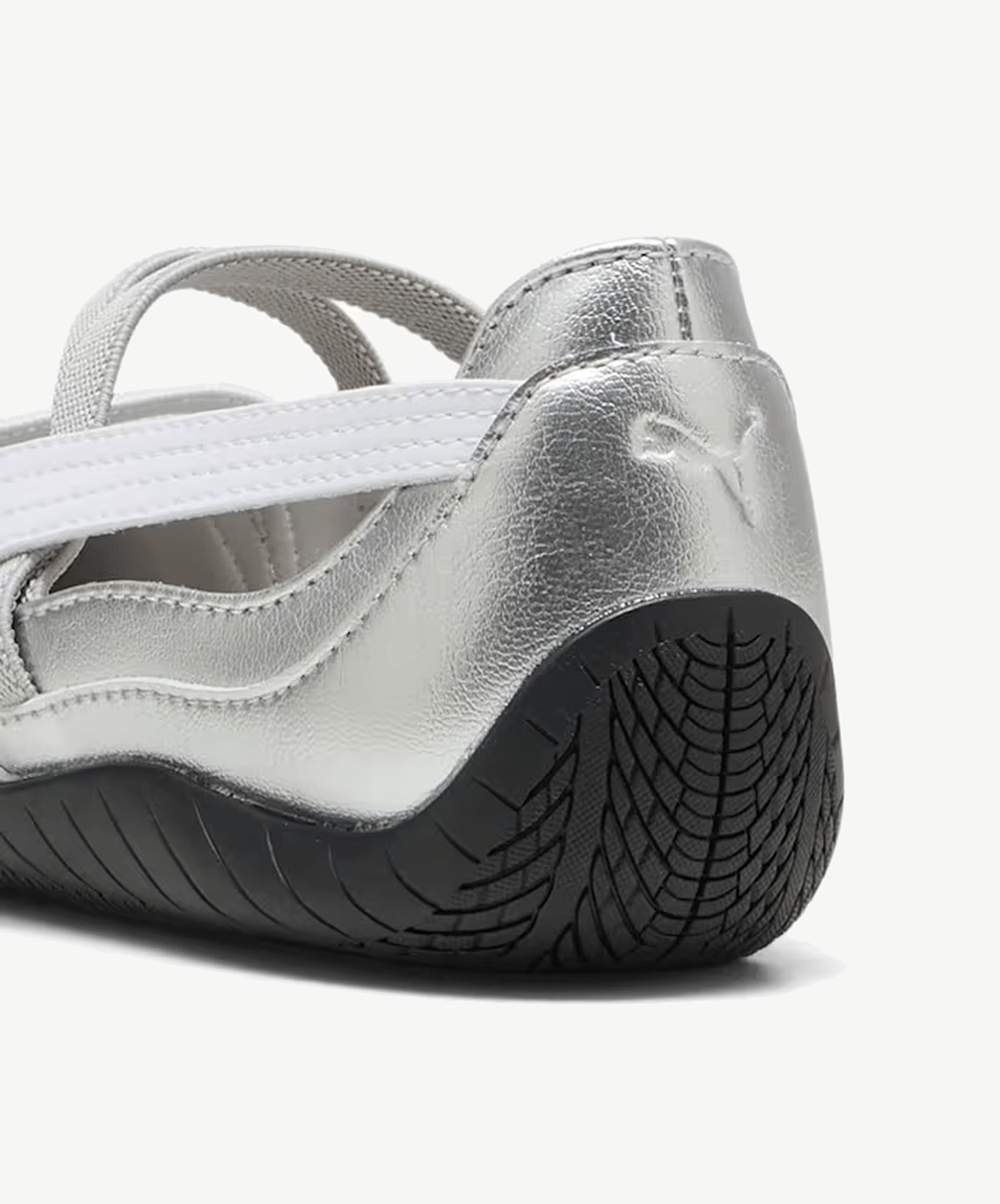 PUMA | SPEEDCAT BALLET METALLIC { SILVER - PUMA WHITE