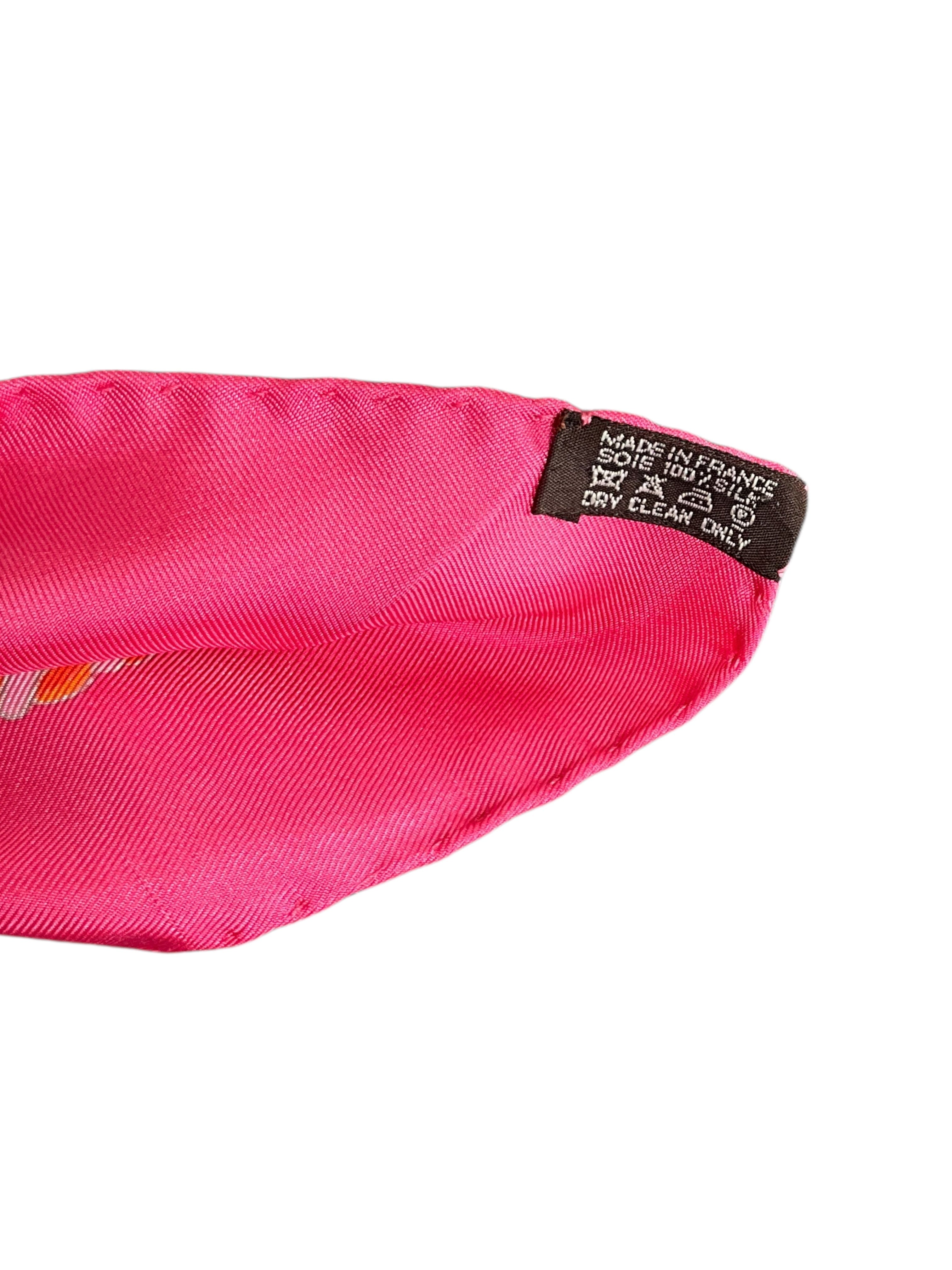 Hermes Le Timbalier Silk Scarf 90
