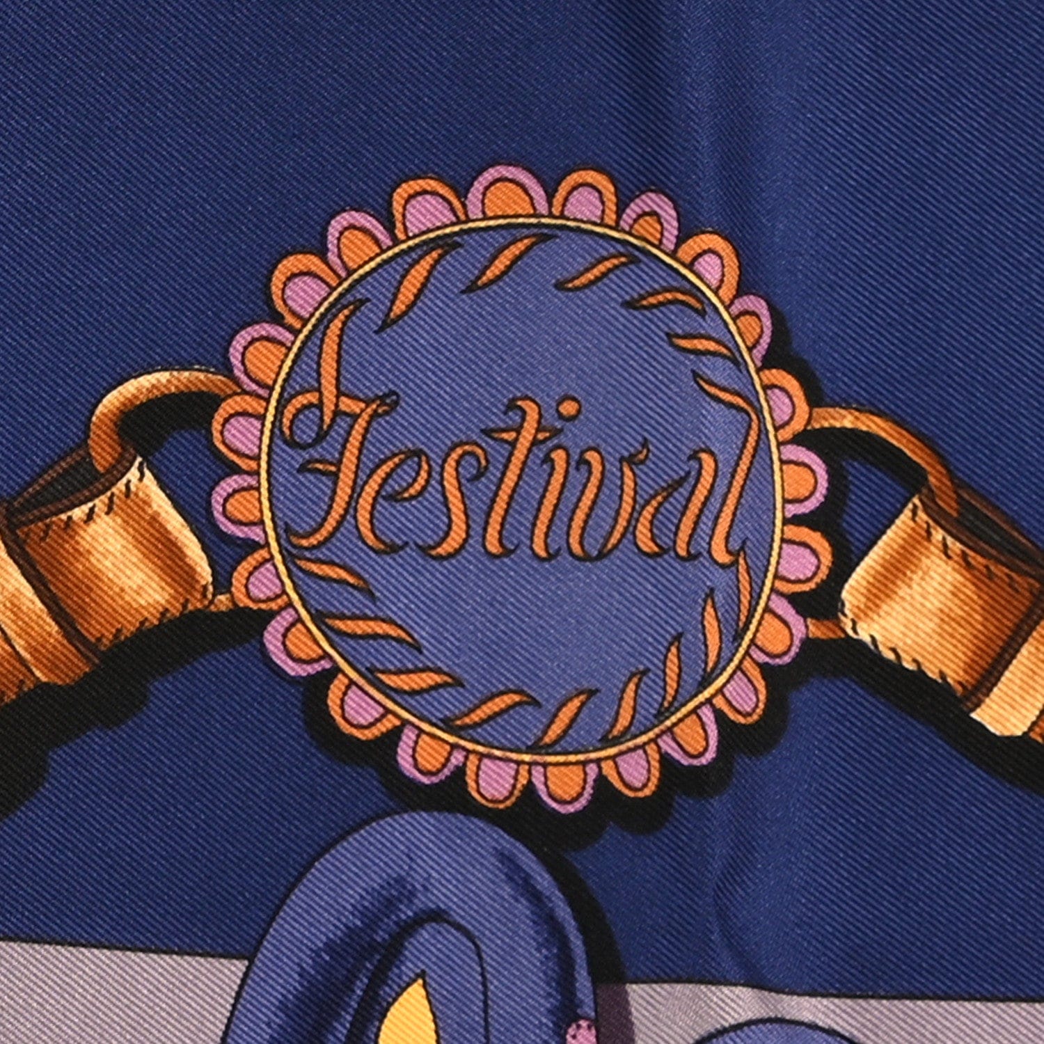 Hermes Silk Festival des Amazones Scarf 90