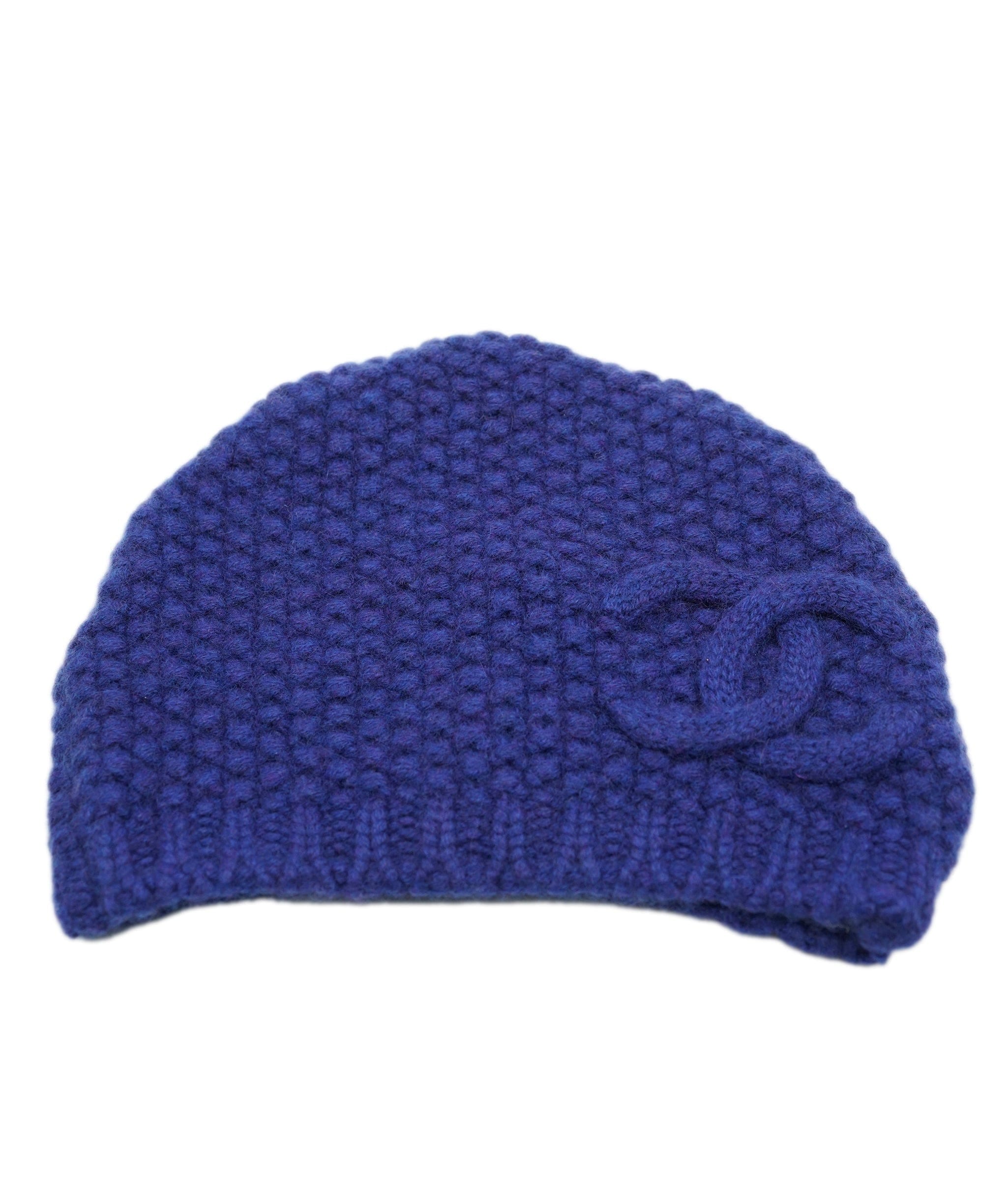 Chanel CC Beanie Hat Blue ASL10181