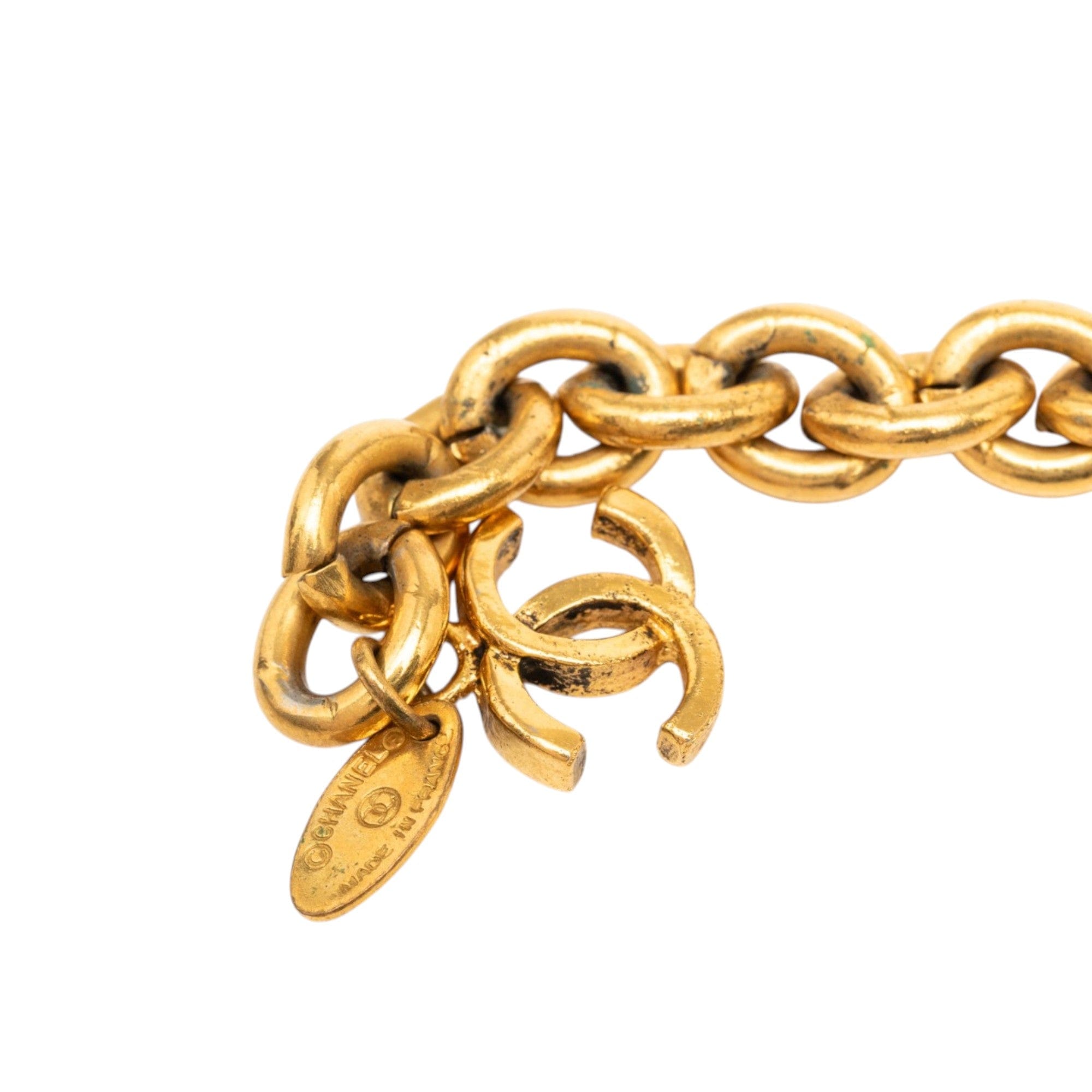 Chanel Gold Plated Triple CC Chain Belt