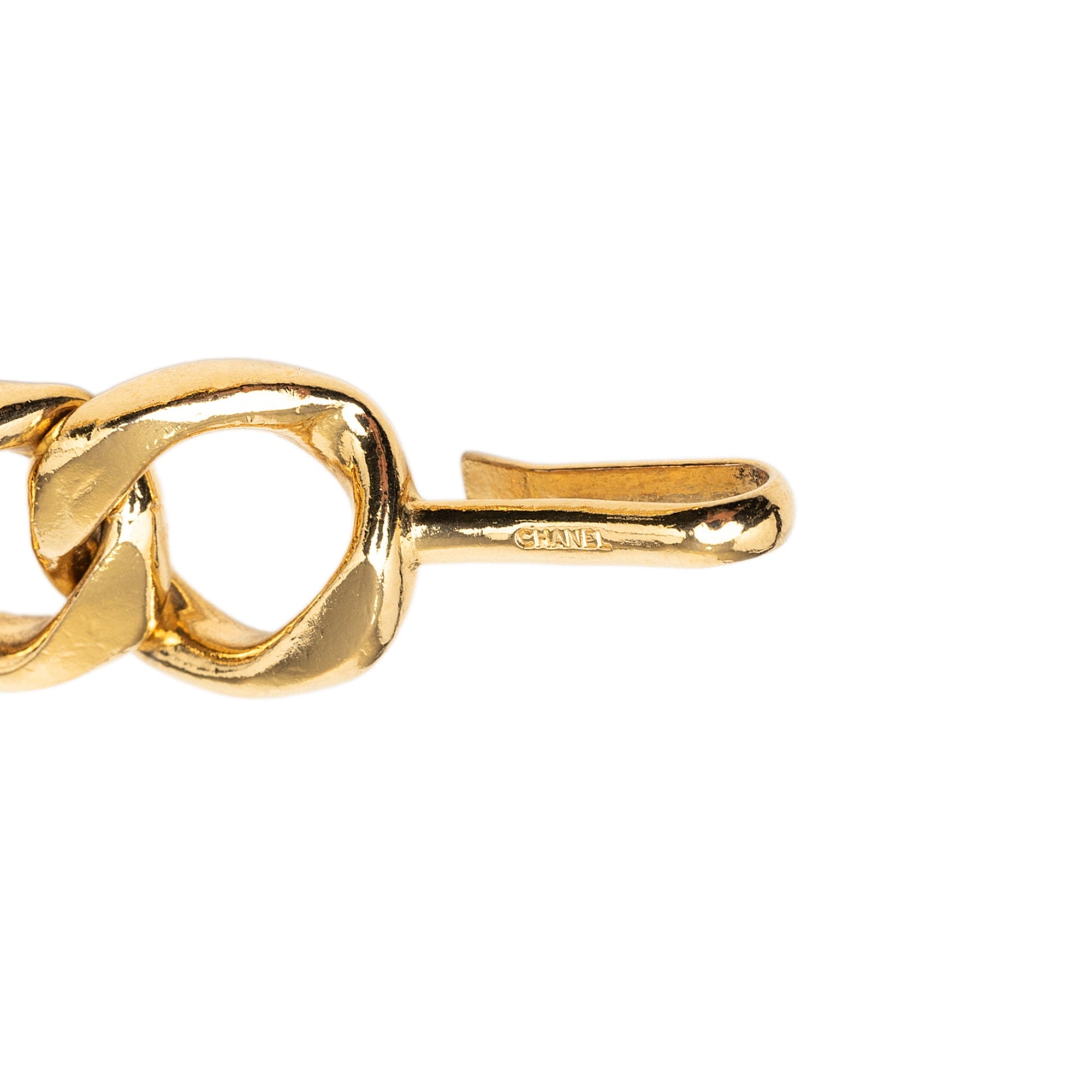 Chanel Gold Plated CC Medallion Chain Belt