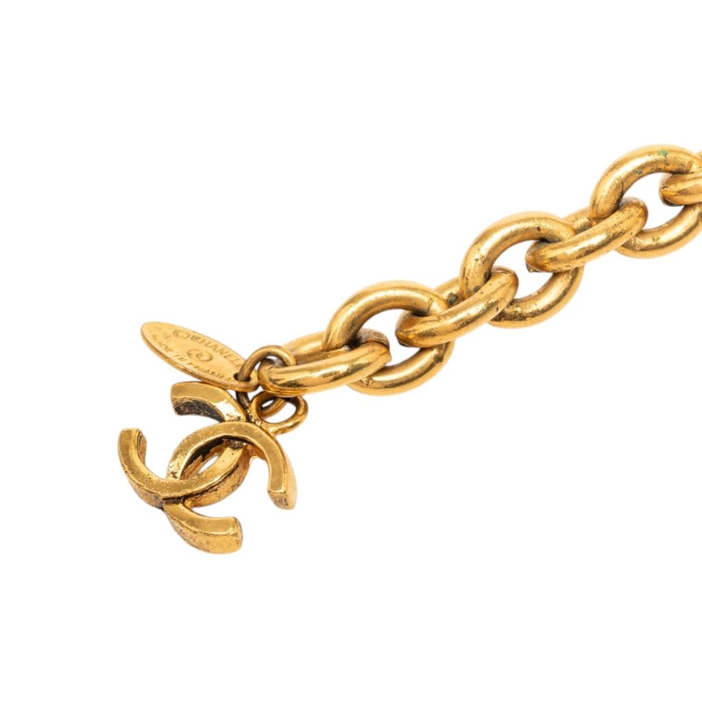 Chanel Gold Plated Triple CC Chain Belt