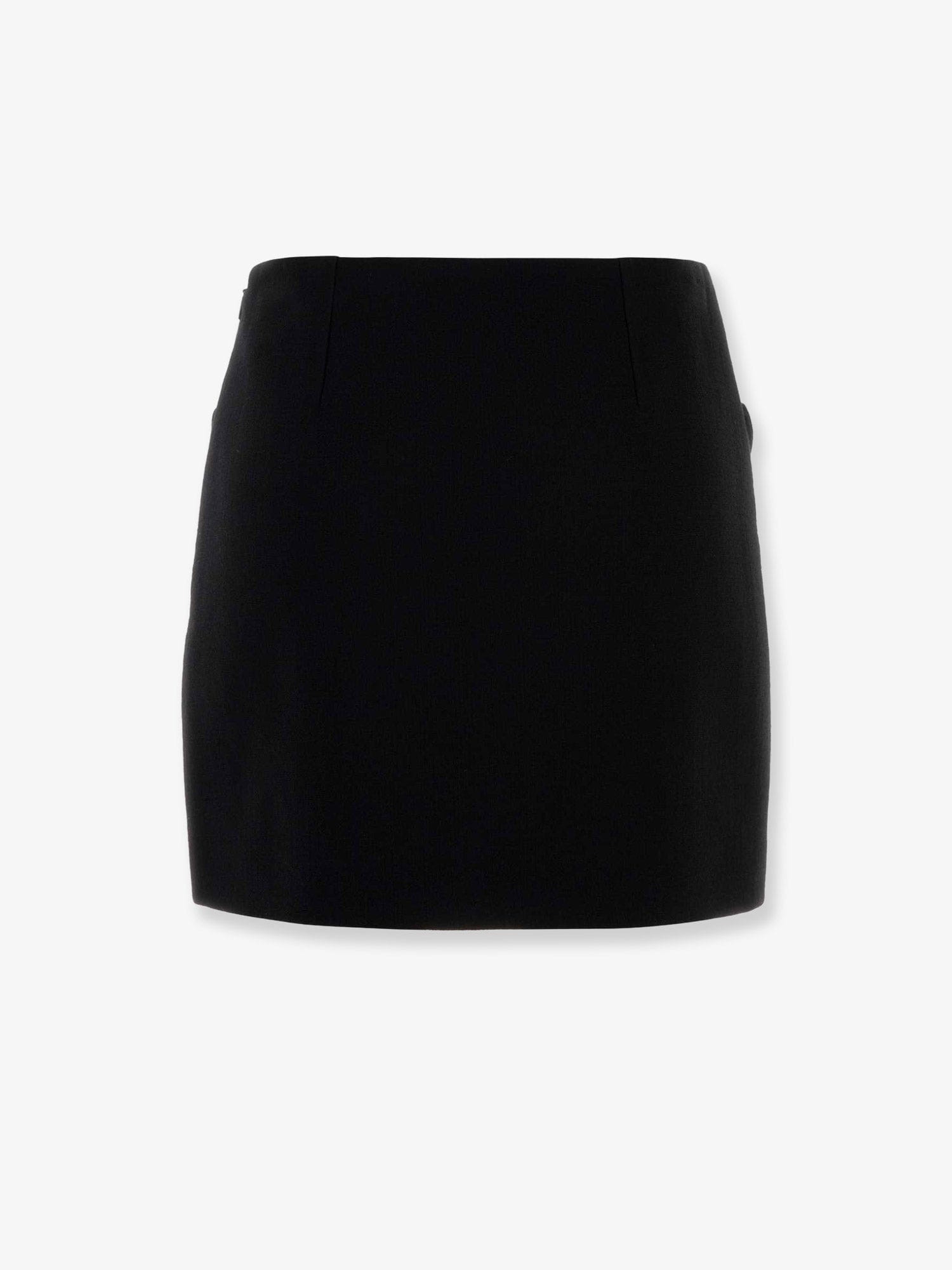 Versace Virgin wool mini skirt