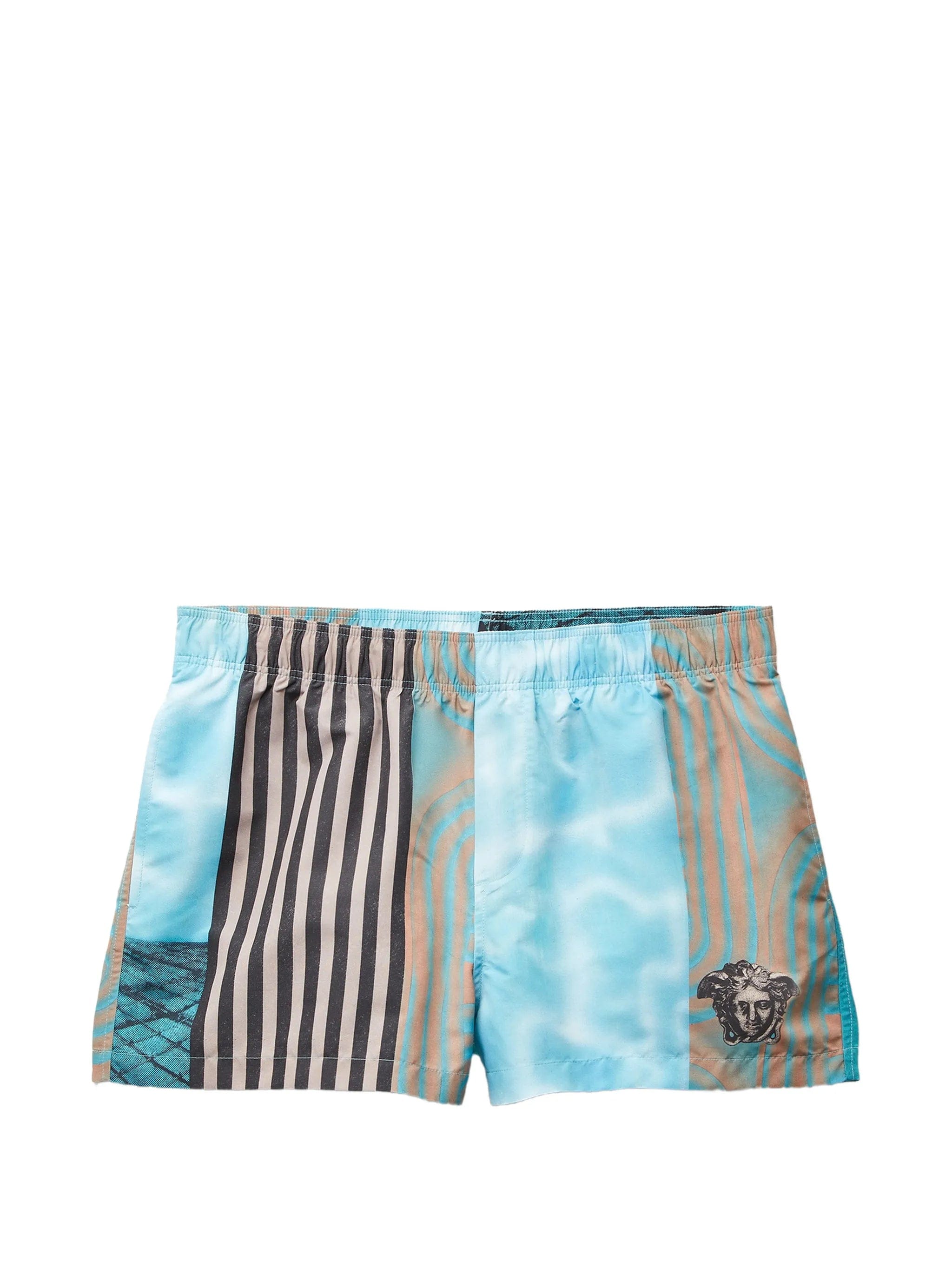 Versace printed swim shorts